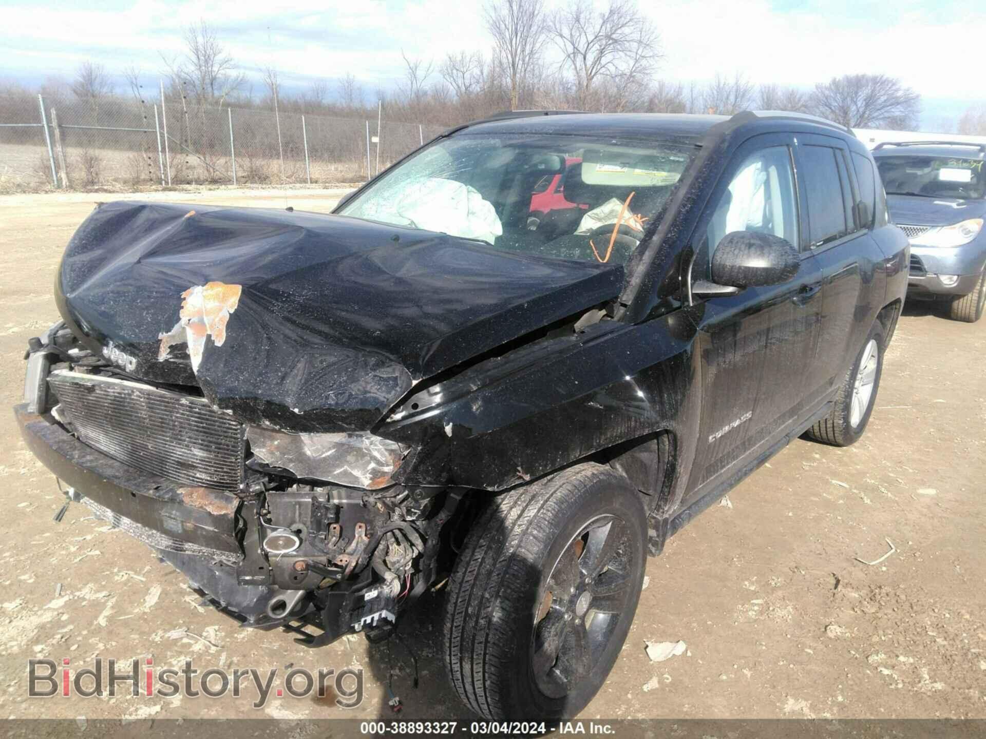 2016 JEEP COMPASS - VIN: 1C4NJDBB5GD632357 - Фото 2
