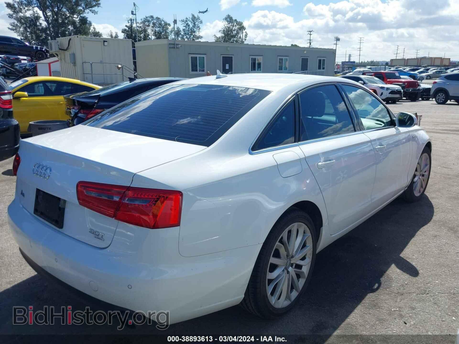2014 AUDI A6 - VIN: WAUFGAFC7EN015518 - Фото 4