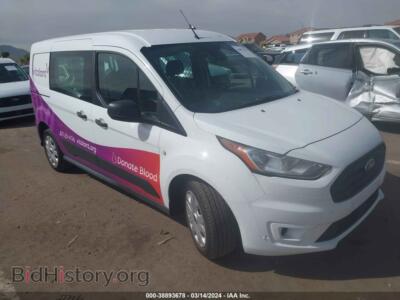 2019 Ford TRANSIT CONNECT XLT, white — VIN NM0LS7F24K1420489, IAAI