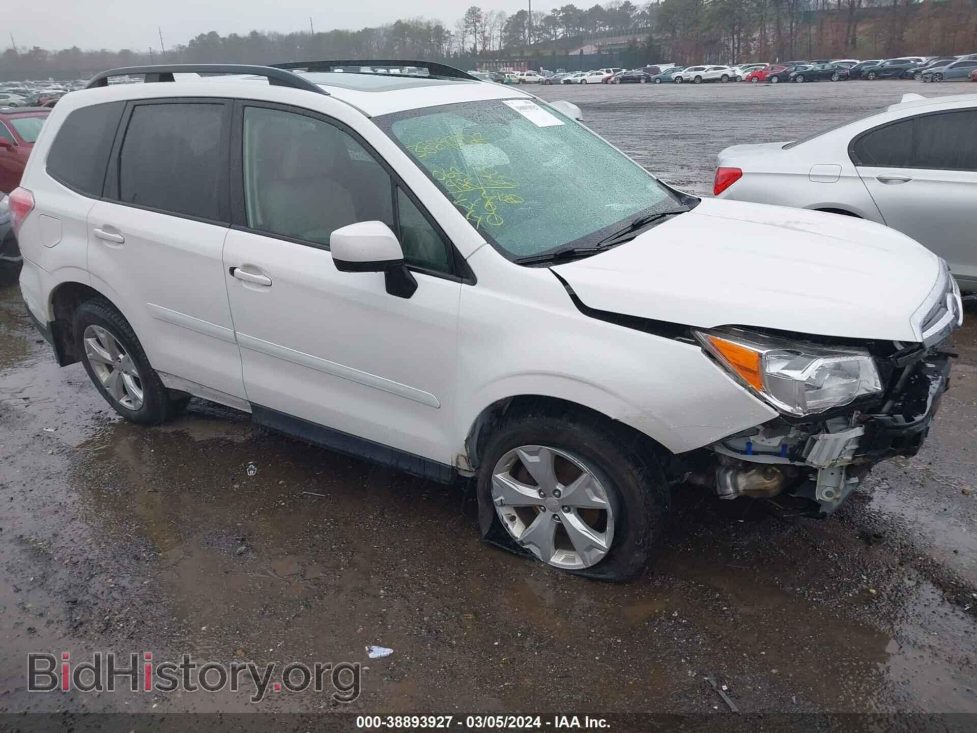 Photo JF2SJADC8GH549121 - SUBARU FORESTER 2016
