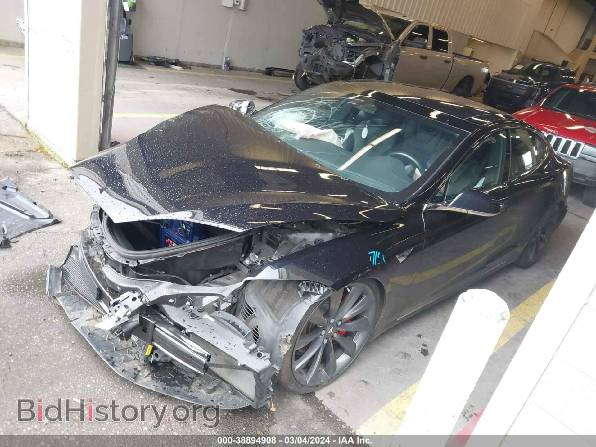 2017 TESLA MODEL S - VIN: 5YJSA1E46HF219405 - Фото 2