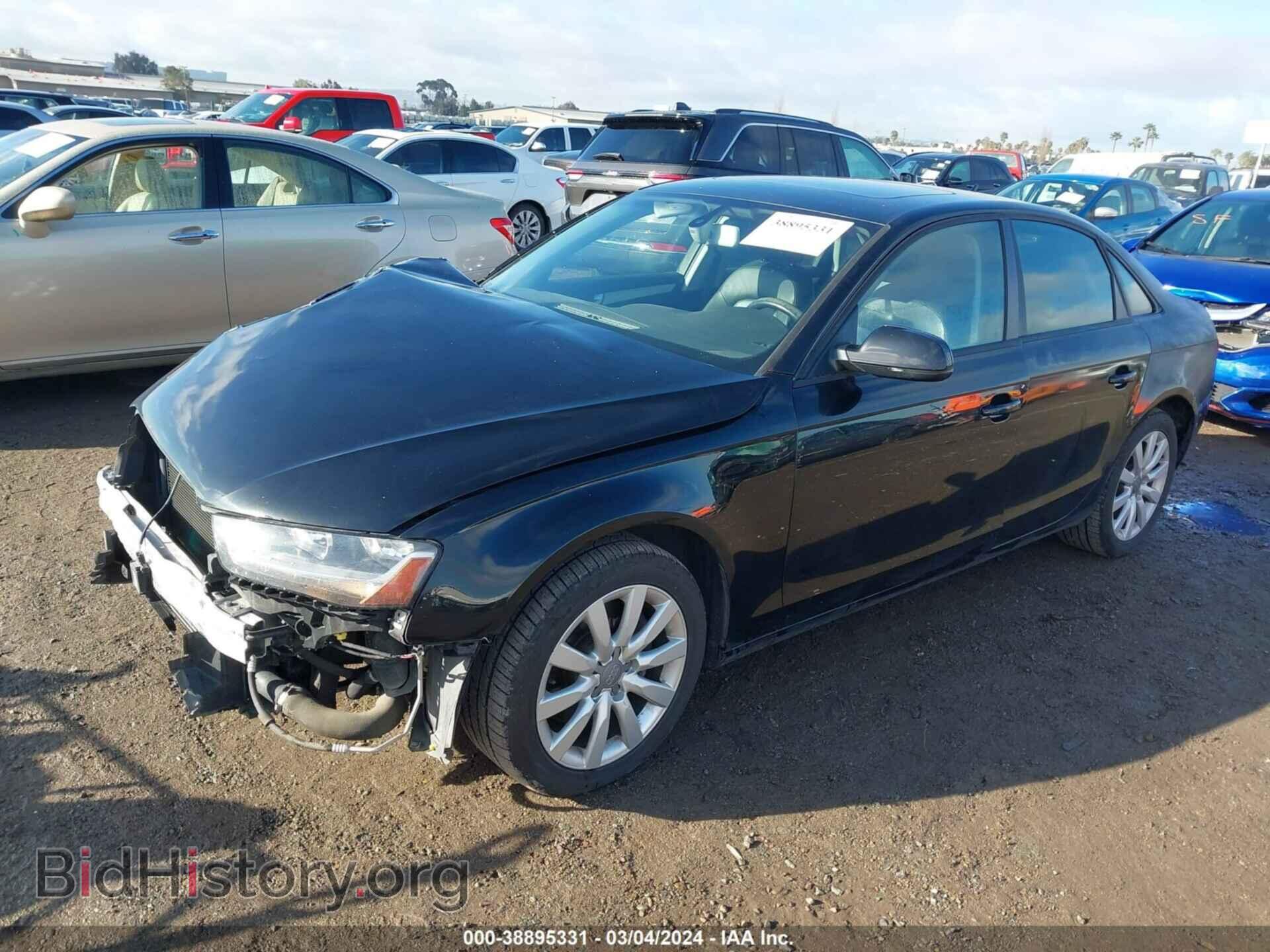 2013 AUDI A4 - VIN: WAUAFAFL9DN042795 - Фото 2