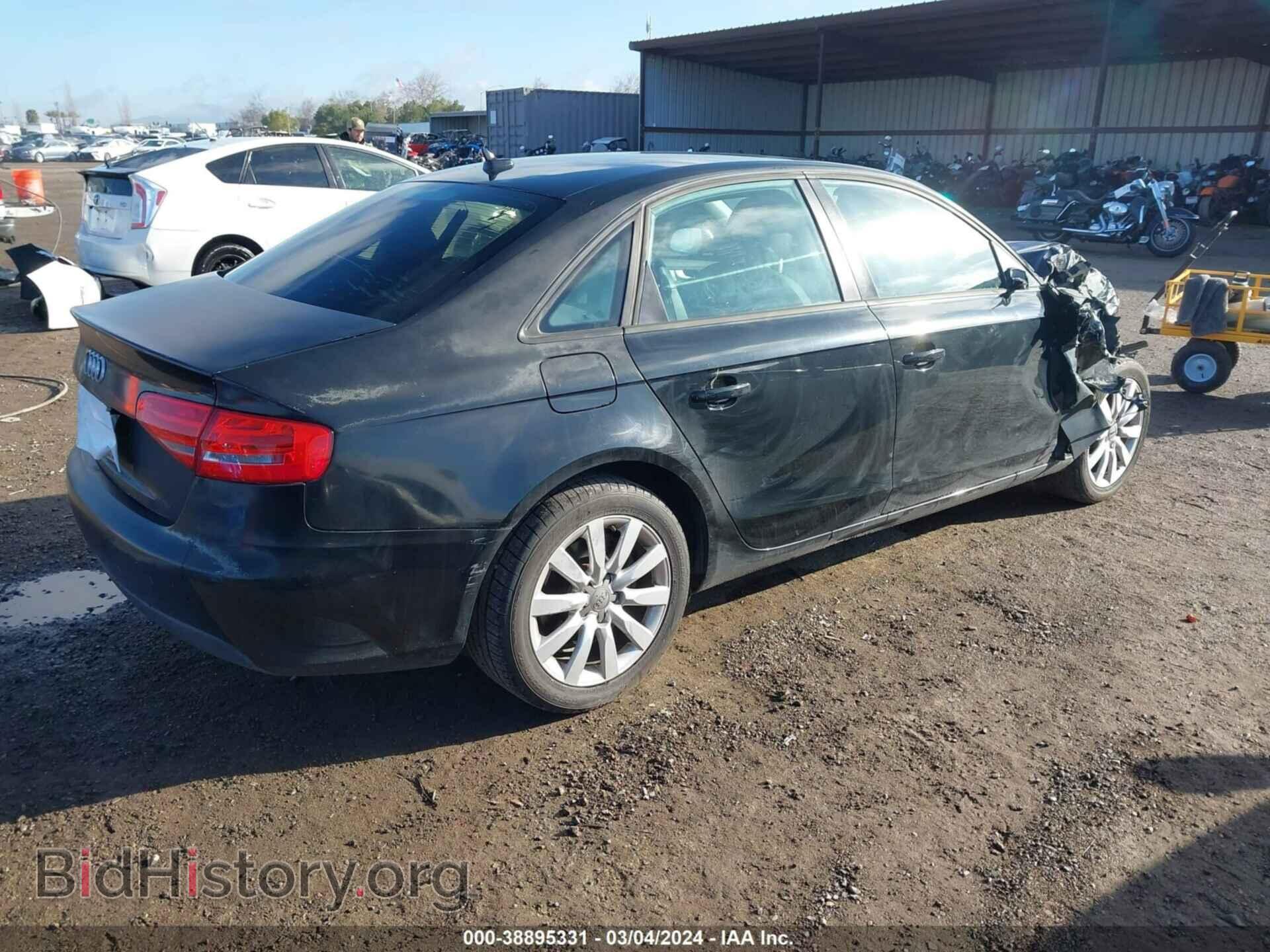 2013 AUDI A4 - VIN: WAUAFAFL9DN042795 - Фото 4
