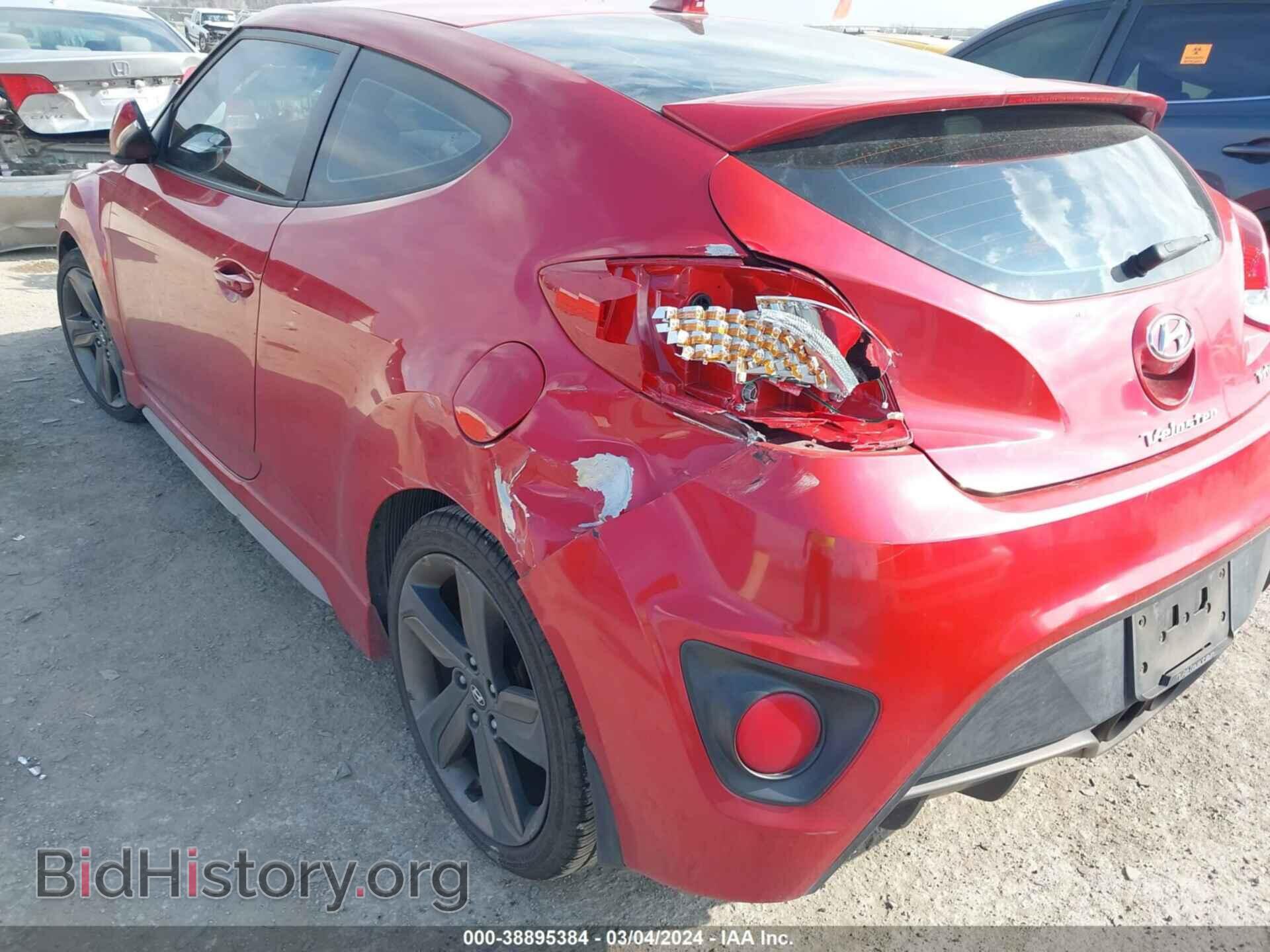 2014 HYUNDAI VELOSTER - VIN: KMHTC6AE0EU190332 - Фото 6