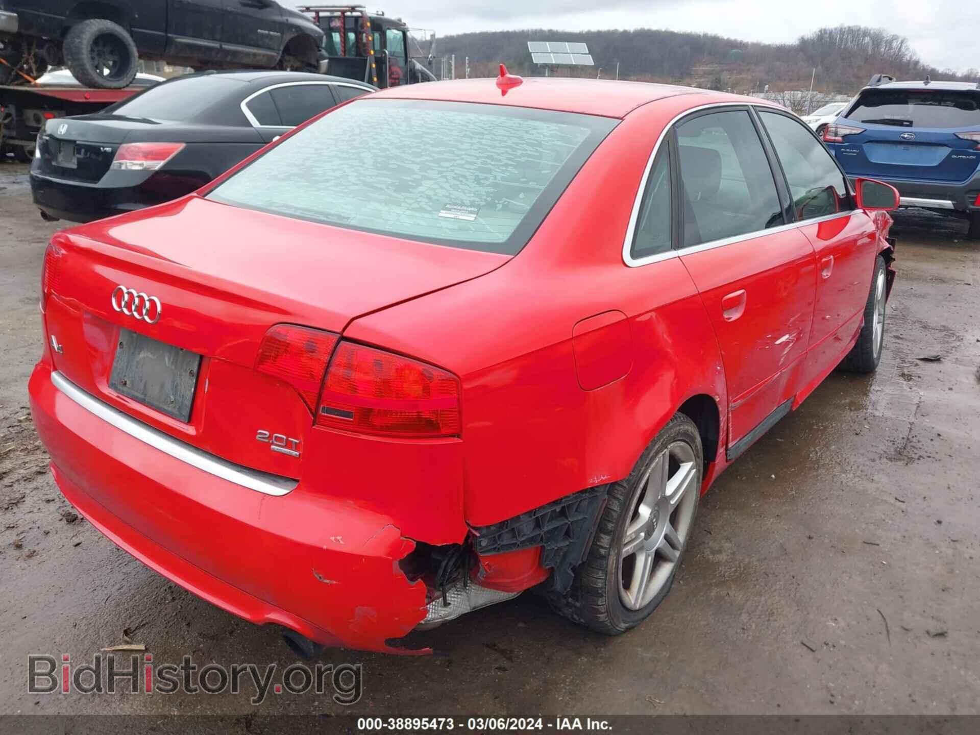 2008 AUDI A4 - VIN: WAUDF78E68A083834 - Photo 4