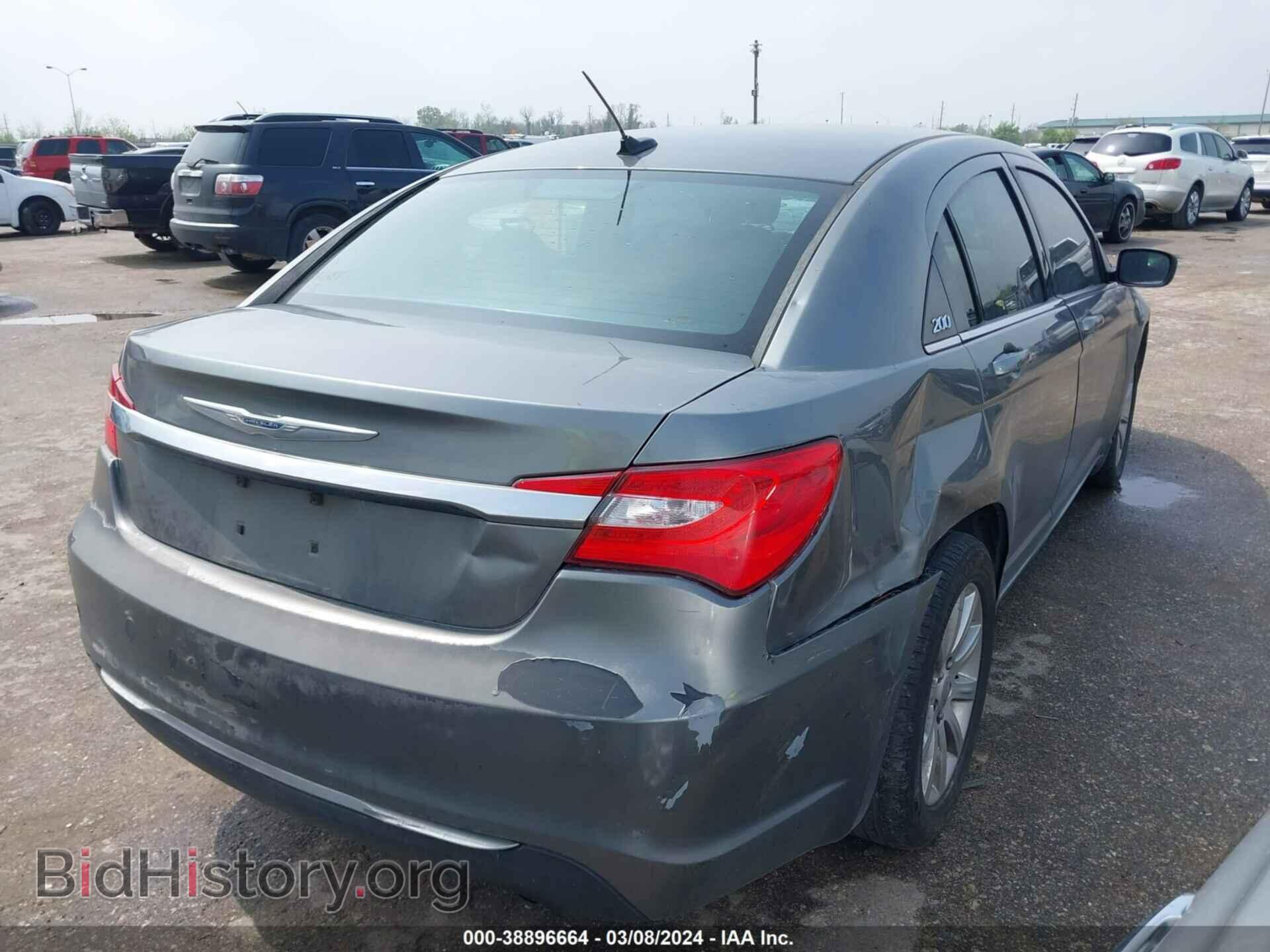 2013 CHRYSLER 200 - VIN: 1C3CCBBBXDN553122 - Фото 4