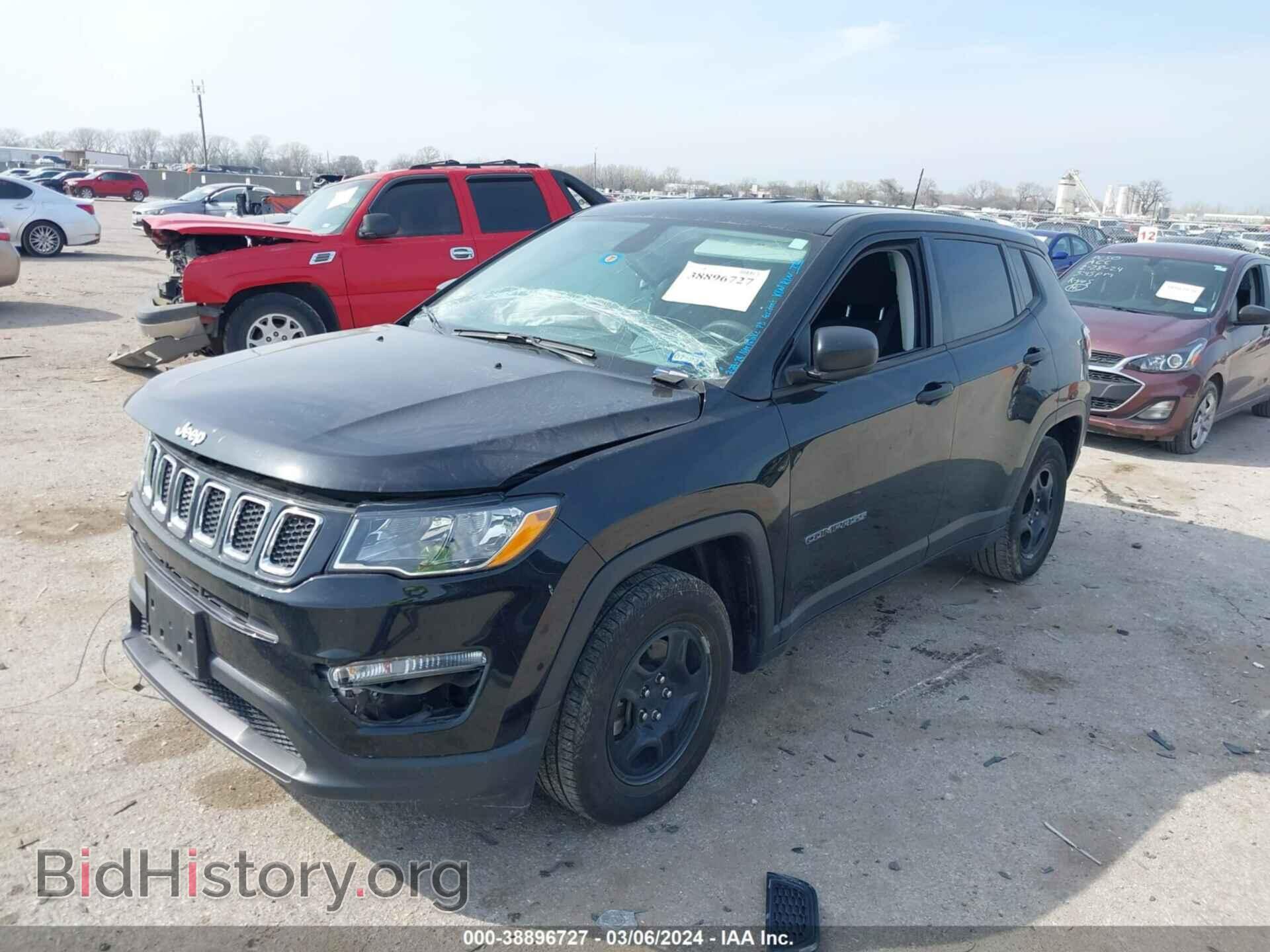 2021 JEEP COMPASS - VIN: 3C4NJCAB8MT560183 - Фото 2