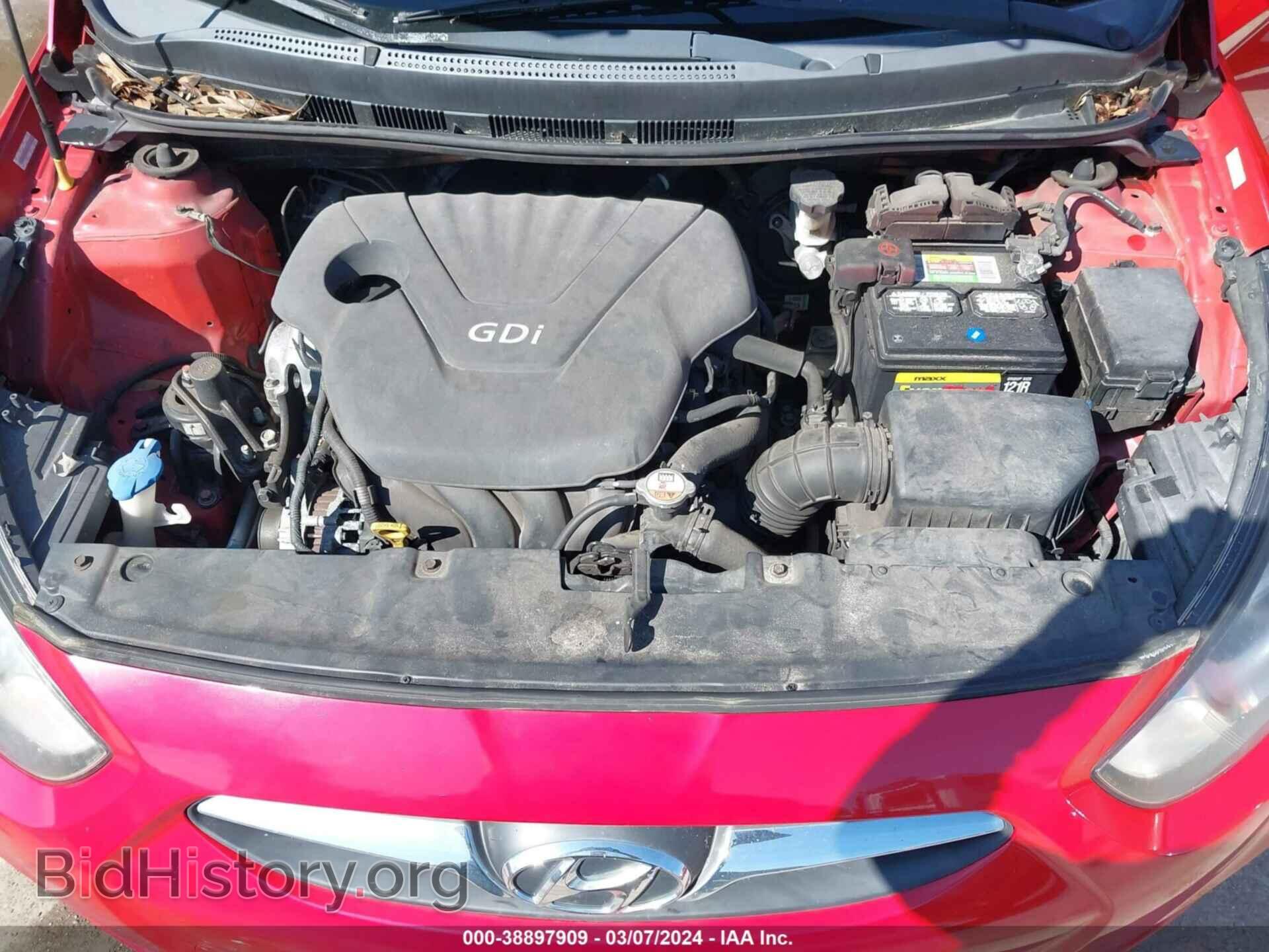 2013 HYUNDAI ACCENT - VIN: KMHCU4AE2DU442906 - Фото 10