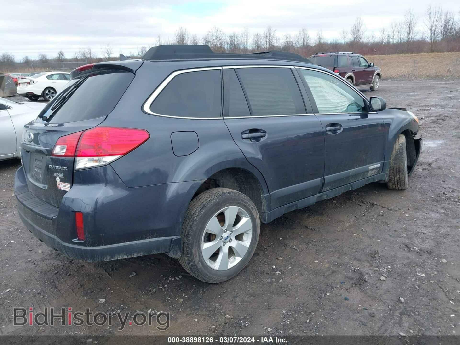 2011 SUBARU OUTBACK - VIN: 4S4BRBLC5B3437716 - Фото 4