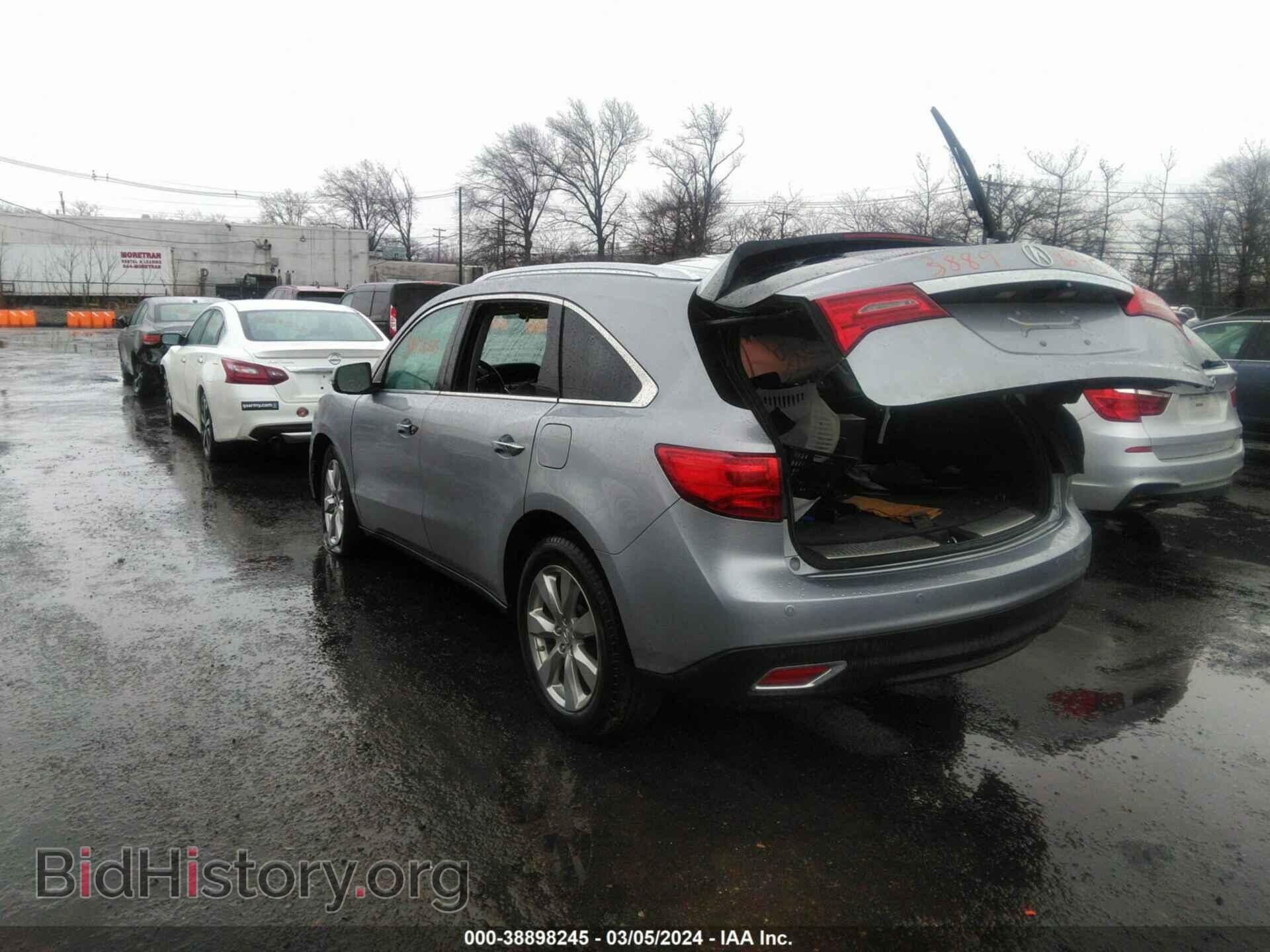 2016 ACURA MDX - VIN: 5FRYD4H95GB028033 - Фото 3