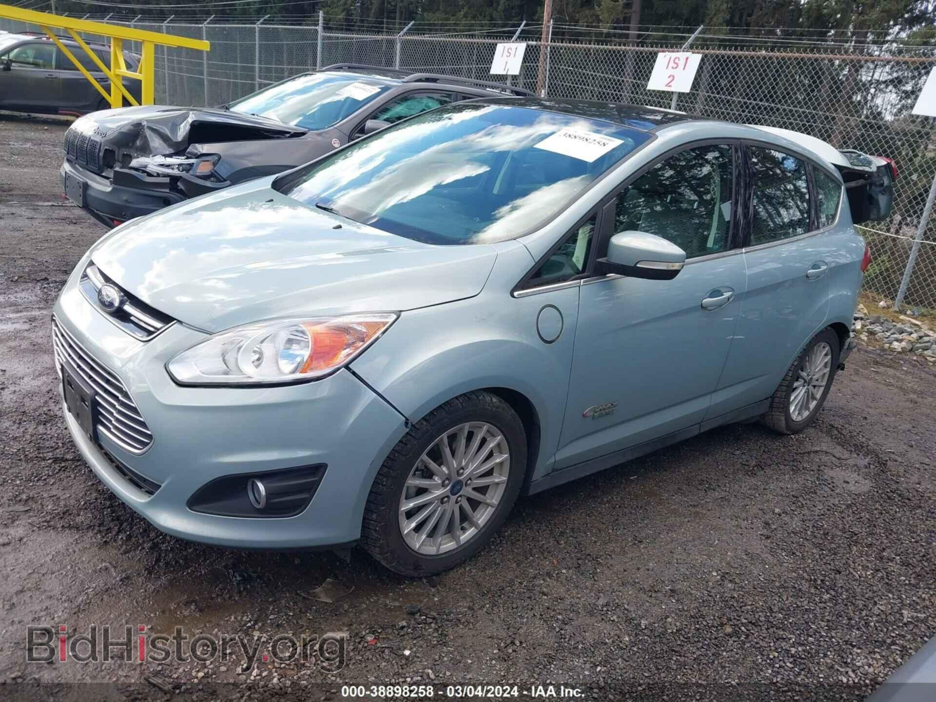 2014 FORD C-MAX ENERGI - VIN: 1FADP5CU7EL508938 - Фото 2