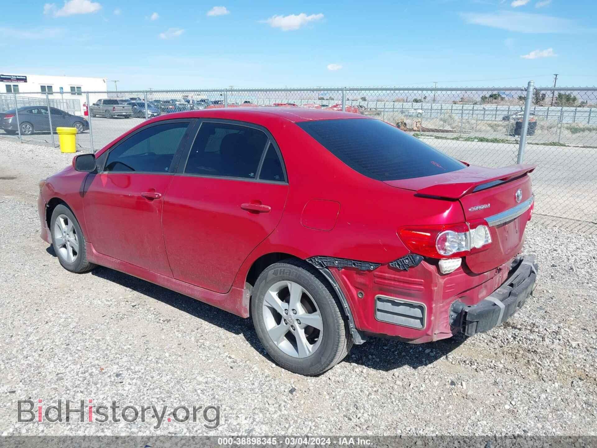 2012 TOYOTA COROLLA - VIN: 5YFBU4EE0CP052151 - Фото 3