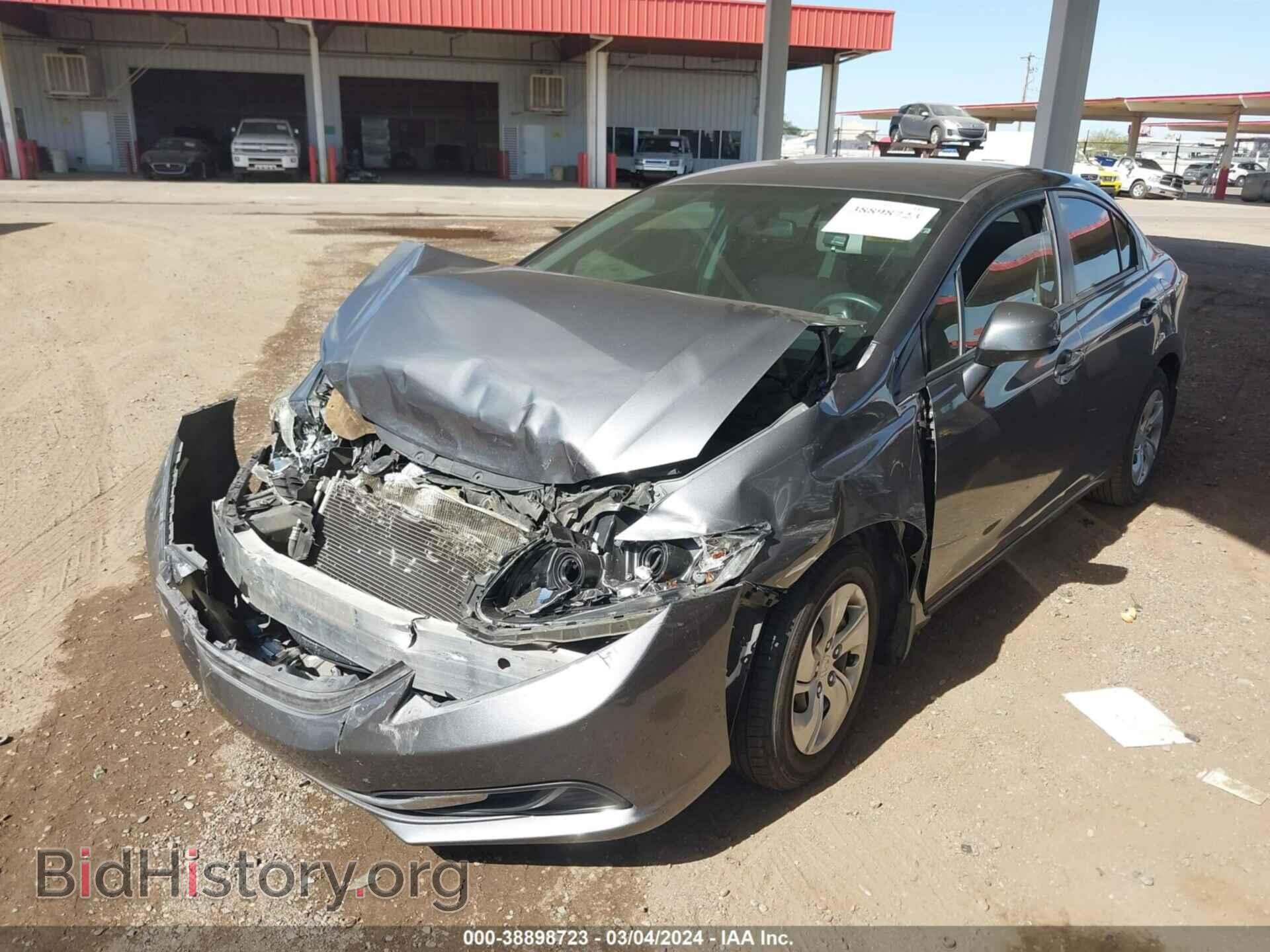 2013 HONDA CIVIC - VIN: 19XFB2F59DE041369 - Photo 2