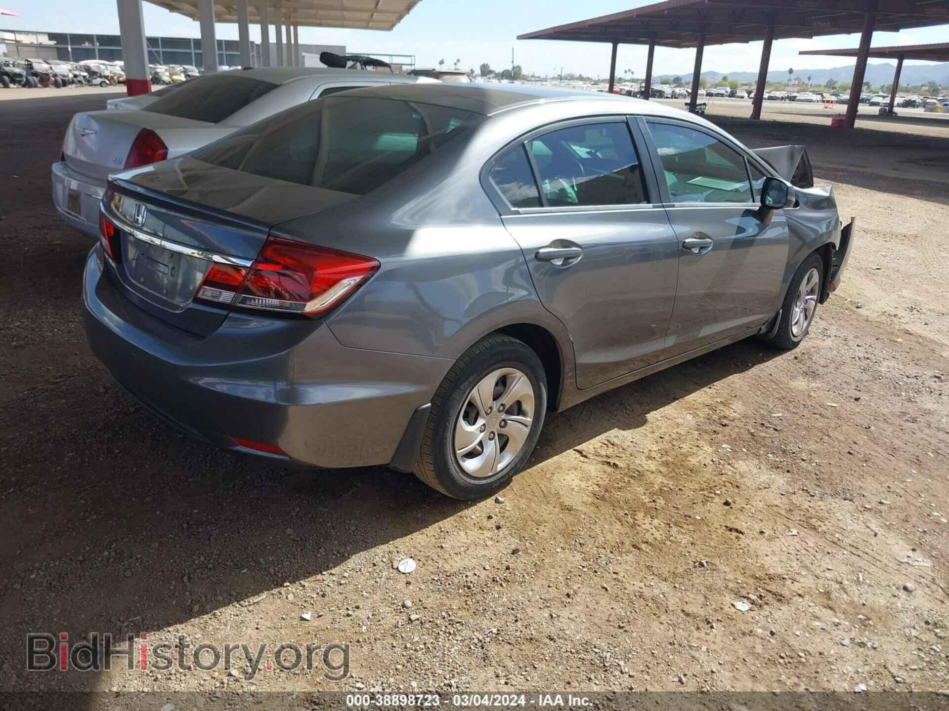 2013 HONDA CIVIC - VIN: 19XFB2F59DE041369 - Photo 4