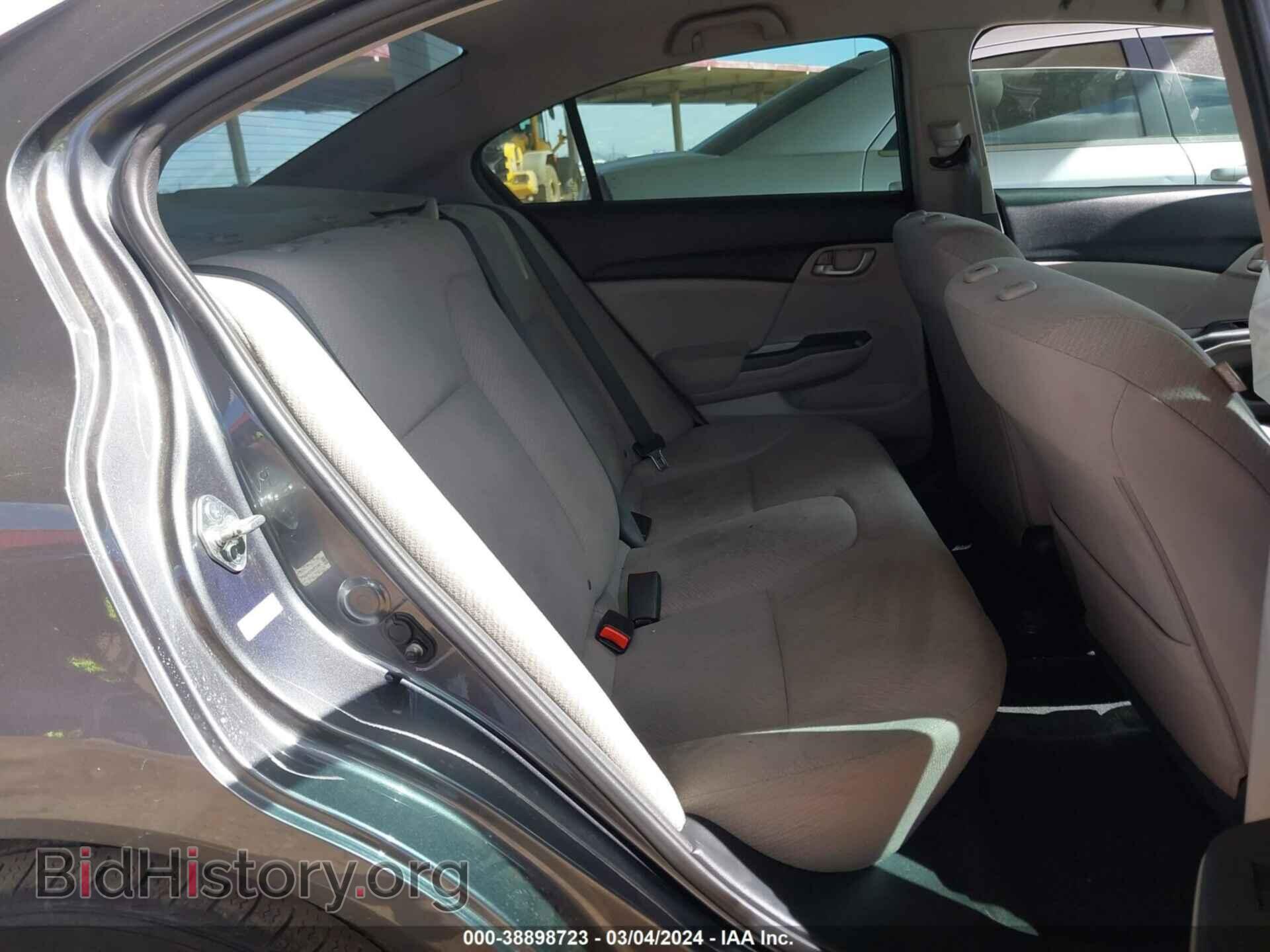 2013 HONDA CIVIC - VIN: 19XFB2F59DE041369 - Photo 8