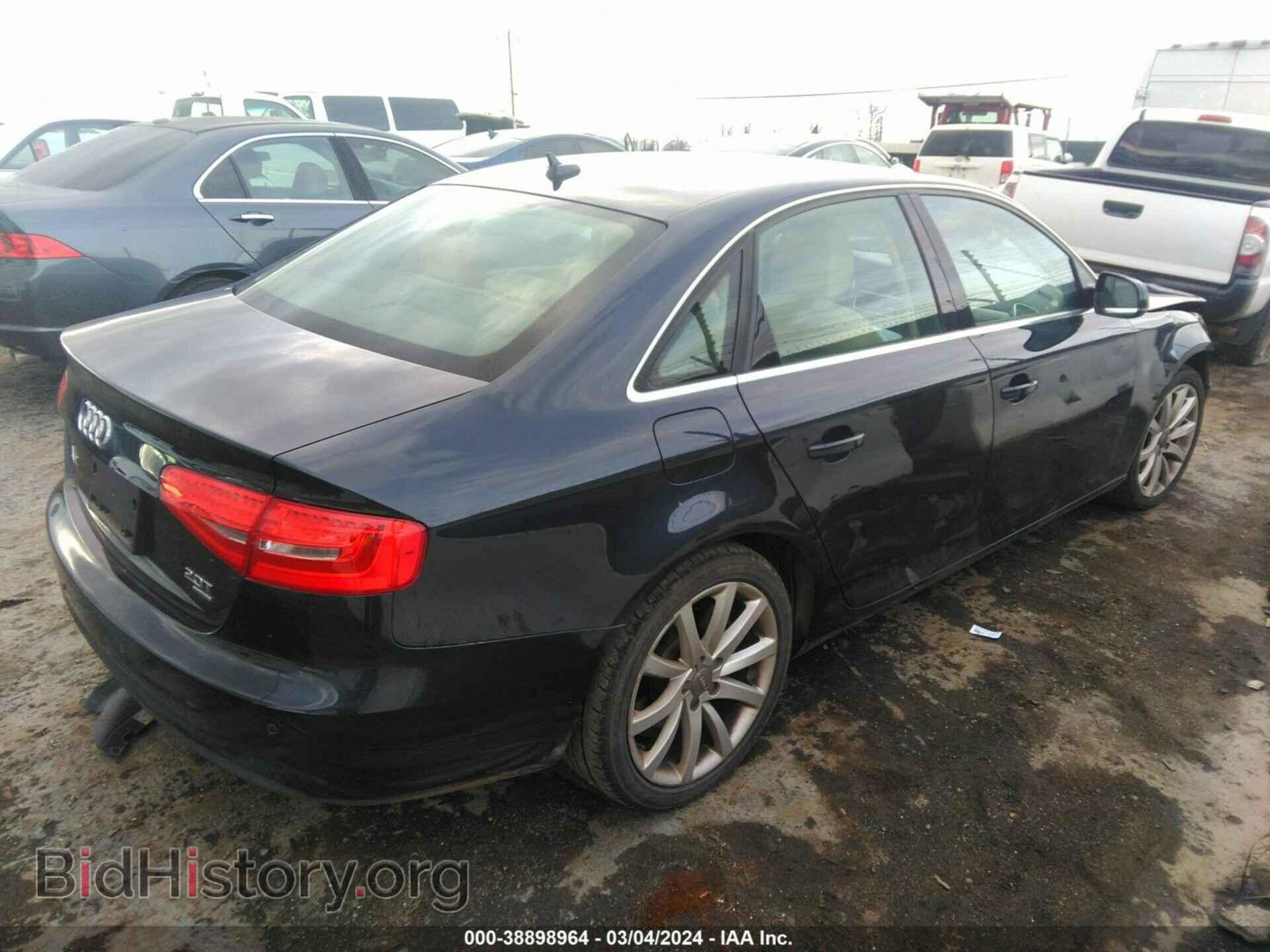 2013 AUDI A4 - VIN: WAUFFAFL2DN003309 - Фото 4