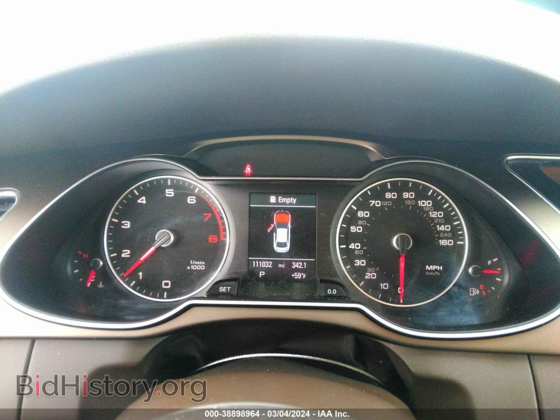 2013 AUDI A4 - VIN: WAUFFAFL2DN003309 - Фото 7