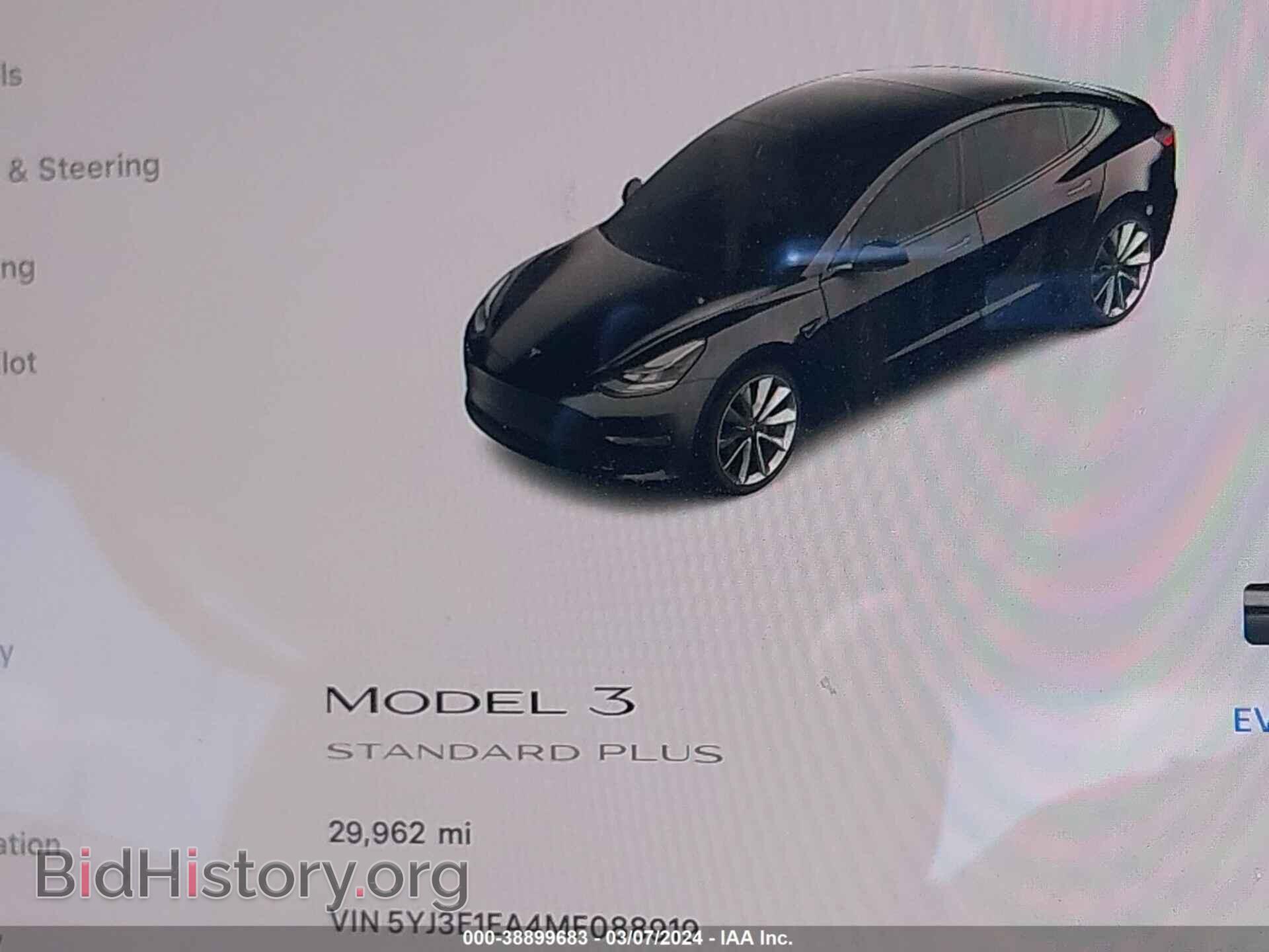 2021 TESLA MODEL 3 - VIN: 5YJ3E1EA4MF088919 - Photo 7