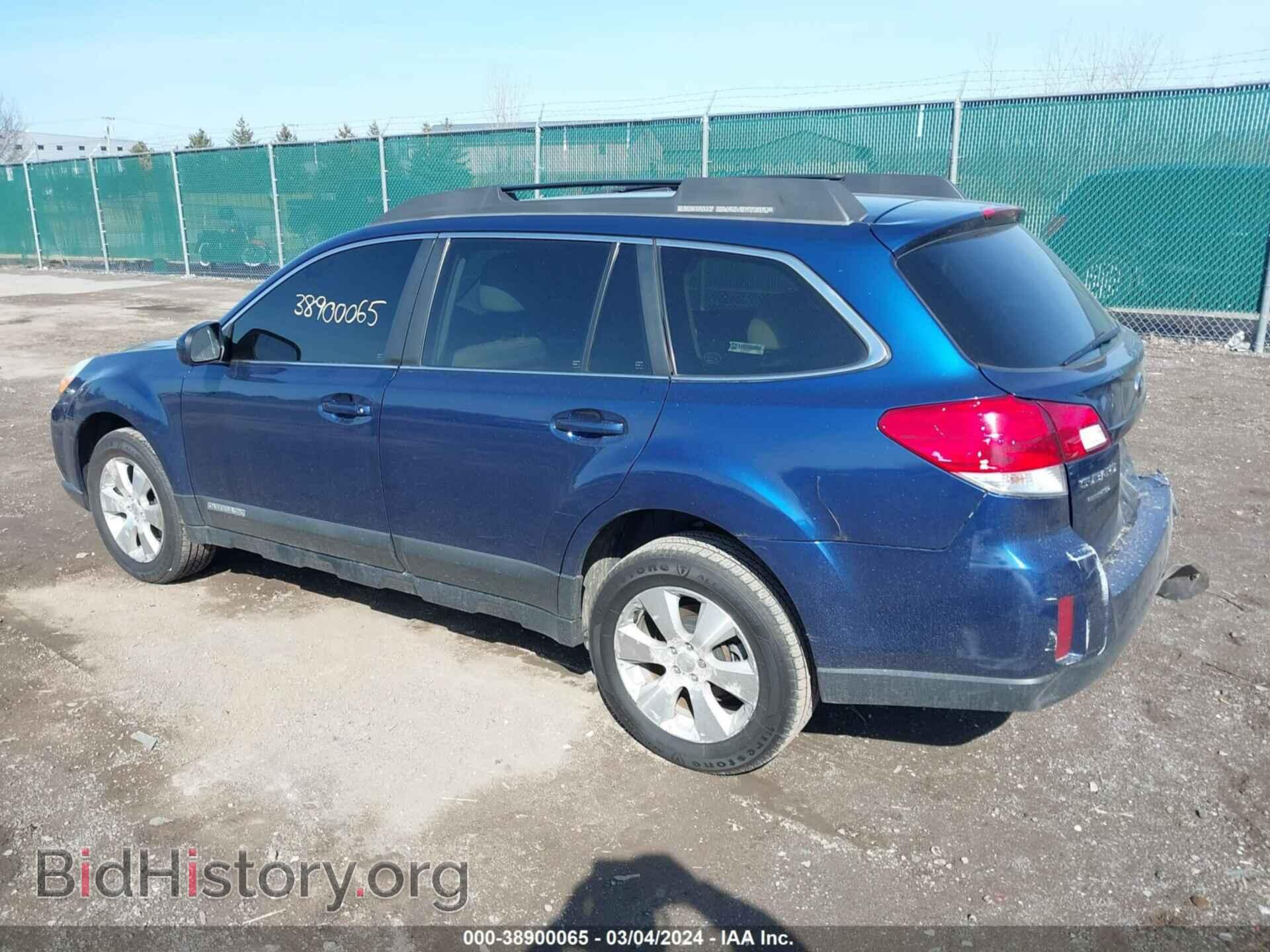 2011 SUBARU OUTBACK - VIN: 4S4BRBCC5B3316457 - Фото 3