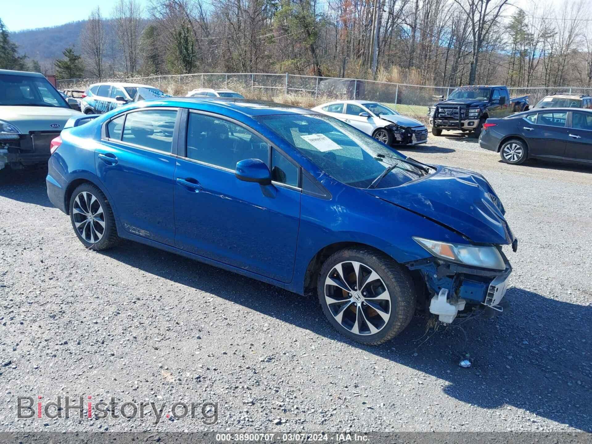 Фотография 2HGFB6E56DH705531 - HONDA CIVIC 2013