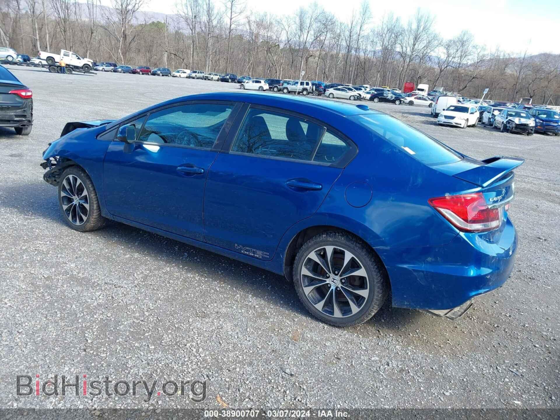 2013 HONDA CIVIC - VIN: 2HGFB6E56DH705531 - Фото 3