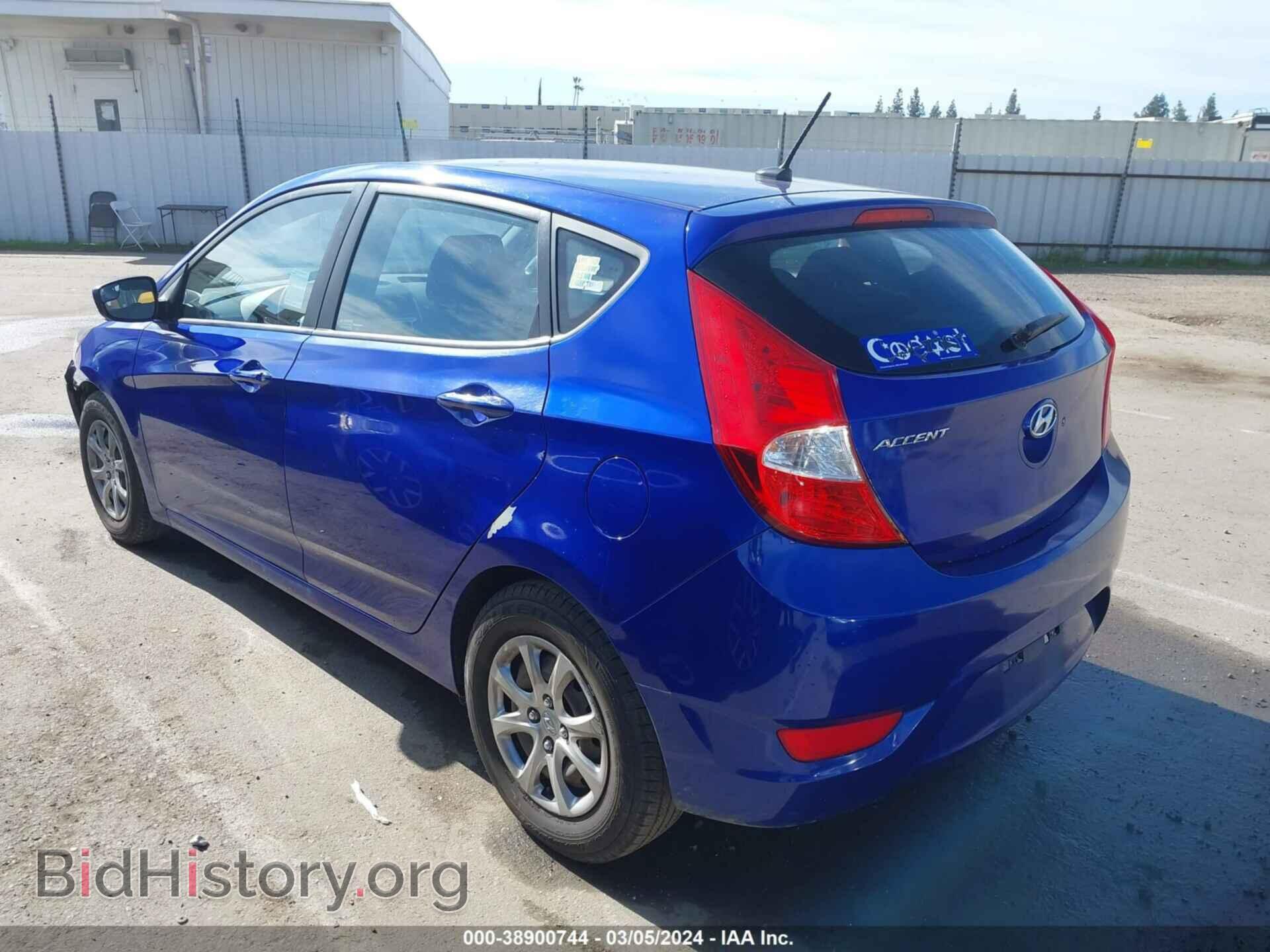 2014 HYUNDAI ACCENT - VIN: KMHCT5AE7EU170783 - Фото 3