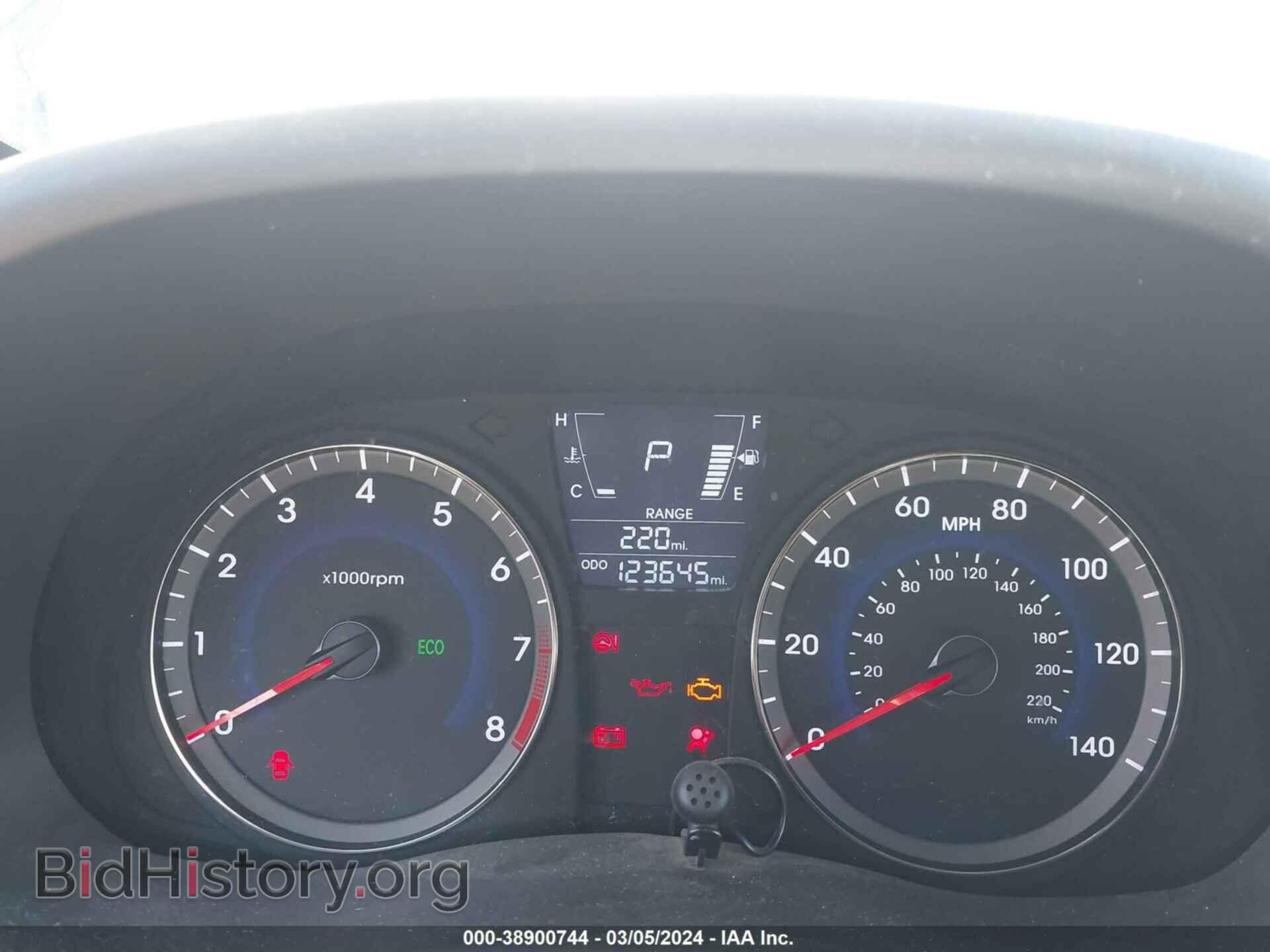2014 HYUNDAI ACCENT - VIN: KMHCT5AE7EU170783 - Фото 7