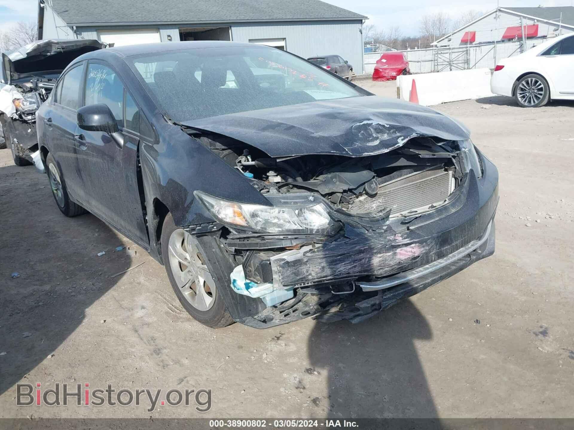 Photo 19XFB2F52DE100584 - HONDA CIVIC 2013