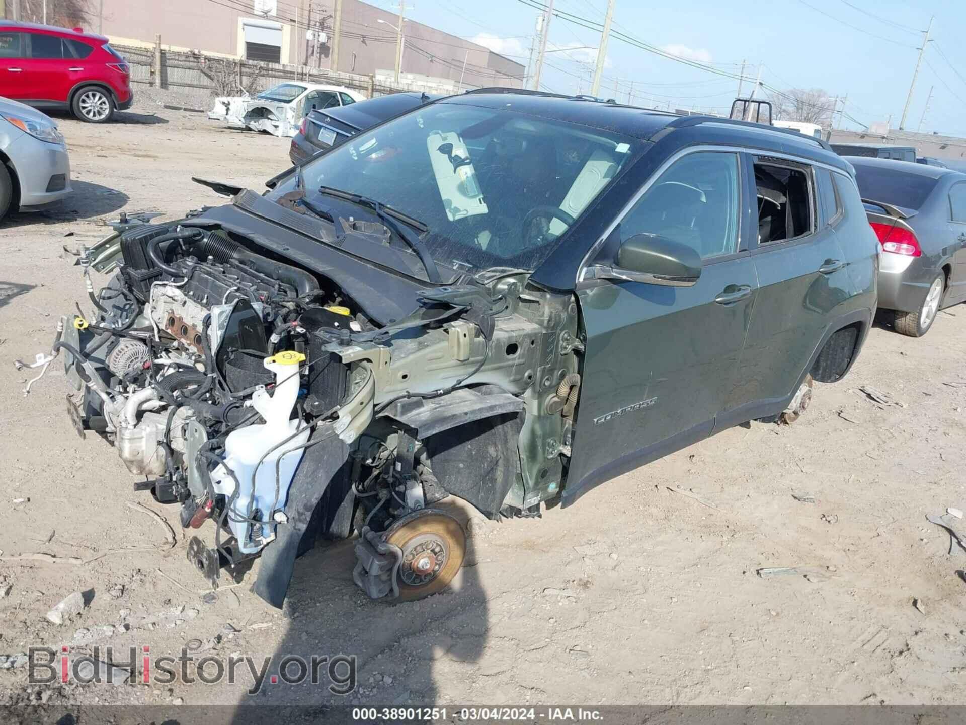 2020 JEEP COMPASS - VIN: 3C4NJDCB2LT142509 - Фото 2