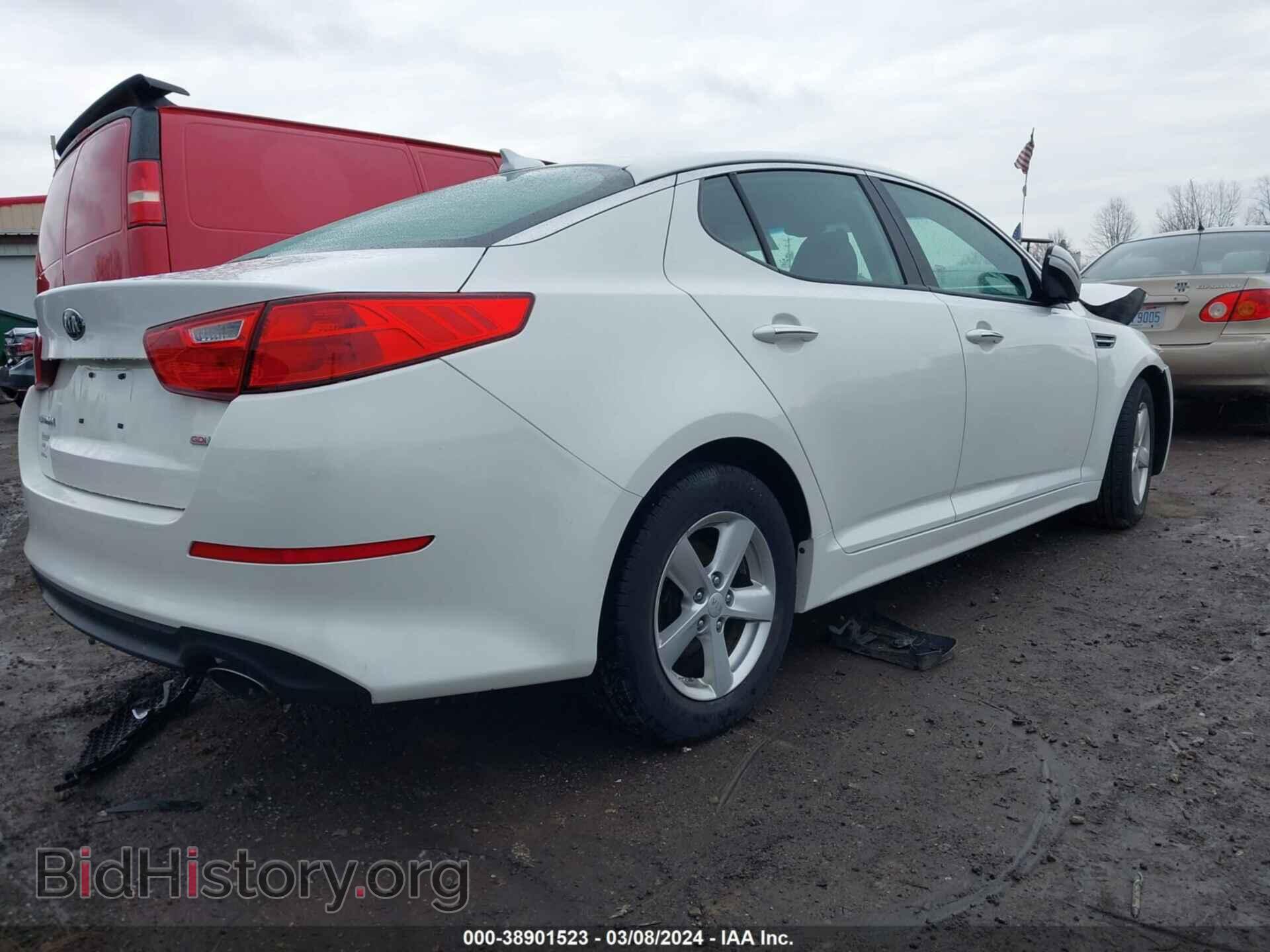 2015 KIA OPTIMA - VIN: KNAGM4A72F5643108 - Photo 4