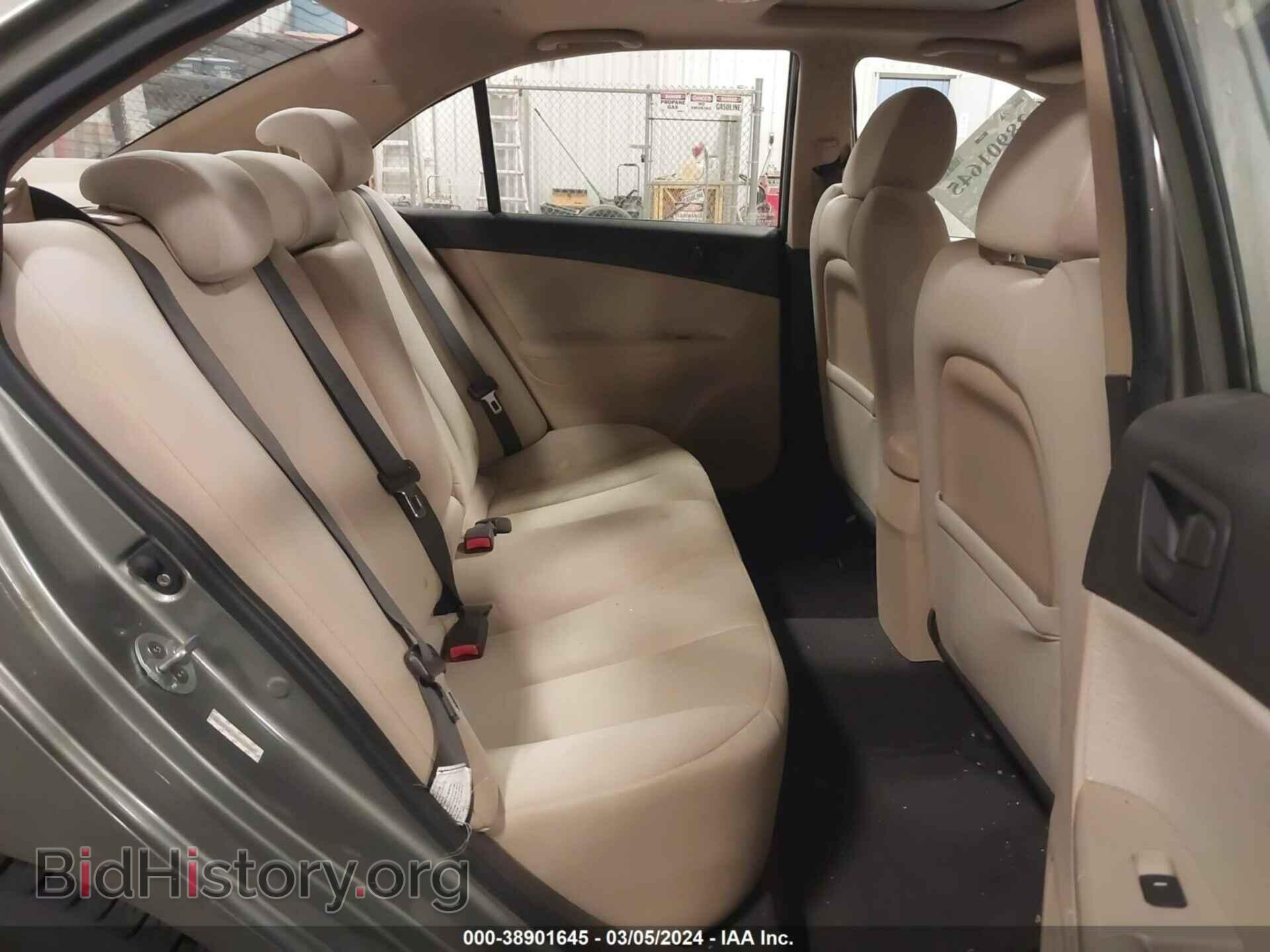 2009 HYUNDAI SONATA - VIN: 5NPET46C19H544111 - Фото 8