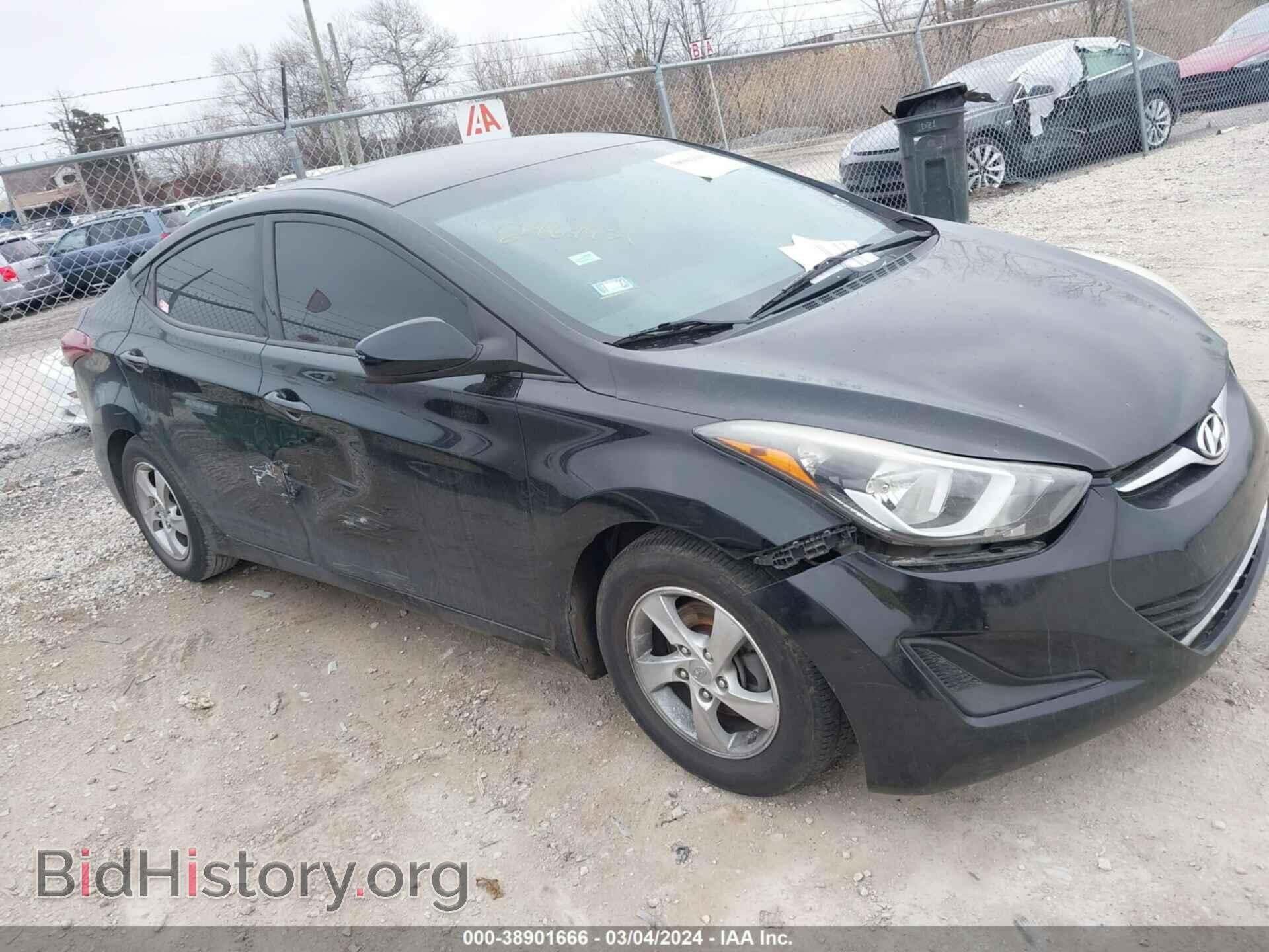 Photo KMHDH4AE7EU217312 - HYUNDAI ELANTRA 2014