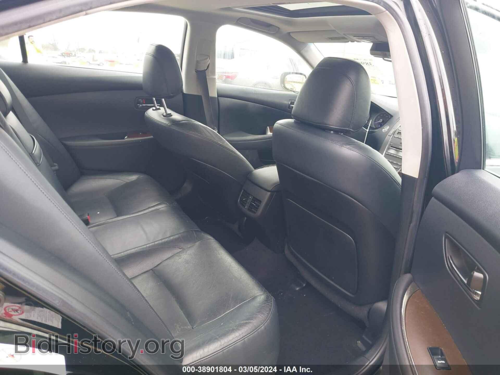 2010 LEXUS ES 350 - VIN: JTHBK1EG8A2351029 - Фото 8