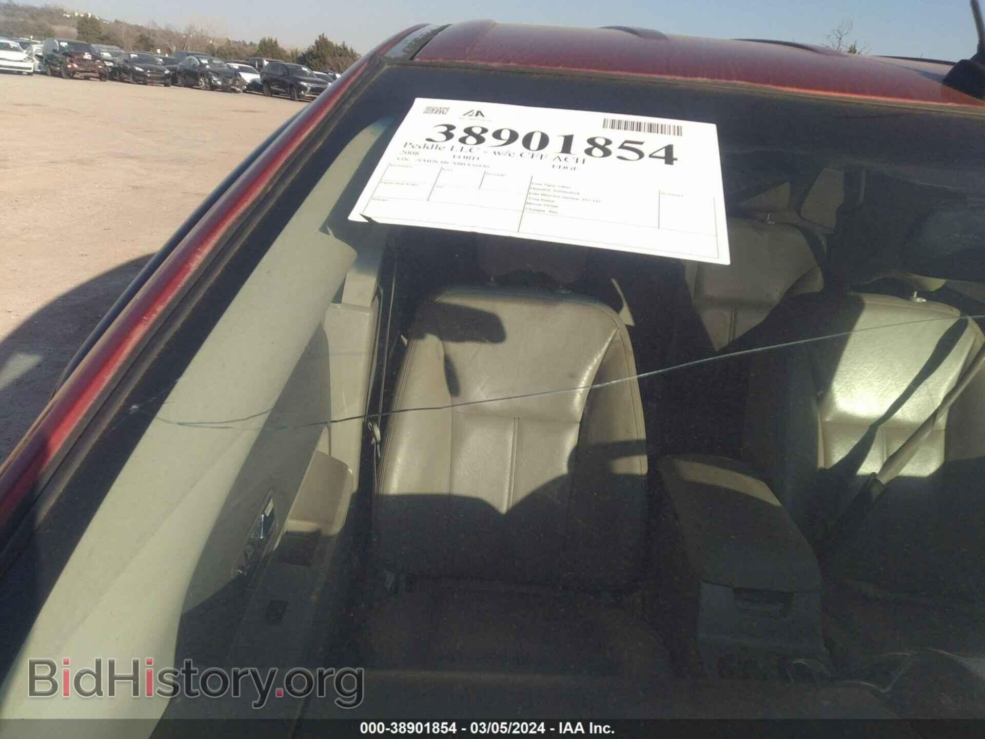 2008 FORD EDGE - VIN: 2FMDK48CX8BA56146 - Фото 6