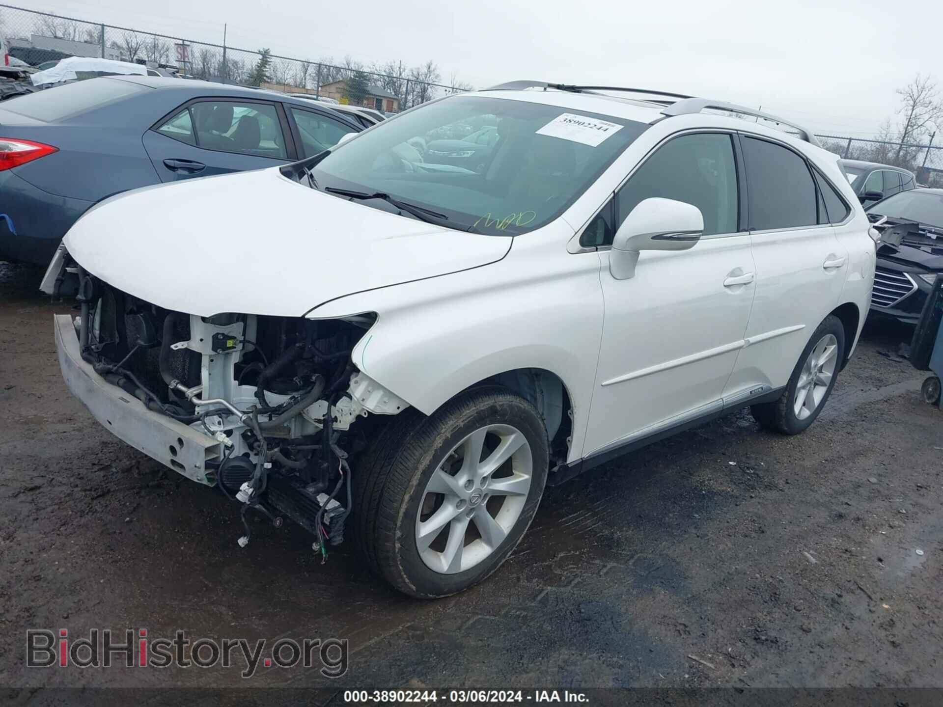 2013 LEXUS RX 450H - VIN: JTJBC1BA5D2445112 - Фото 2
