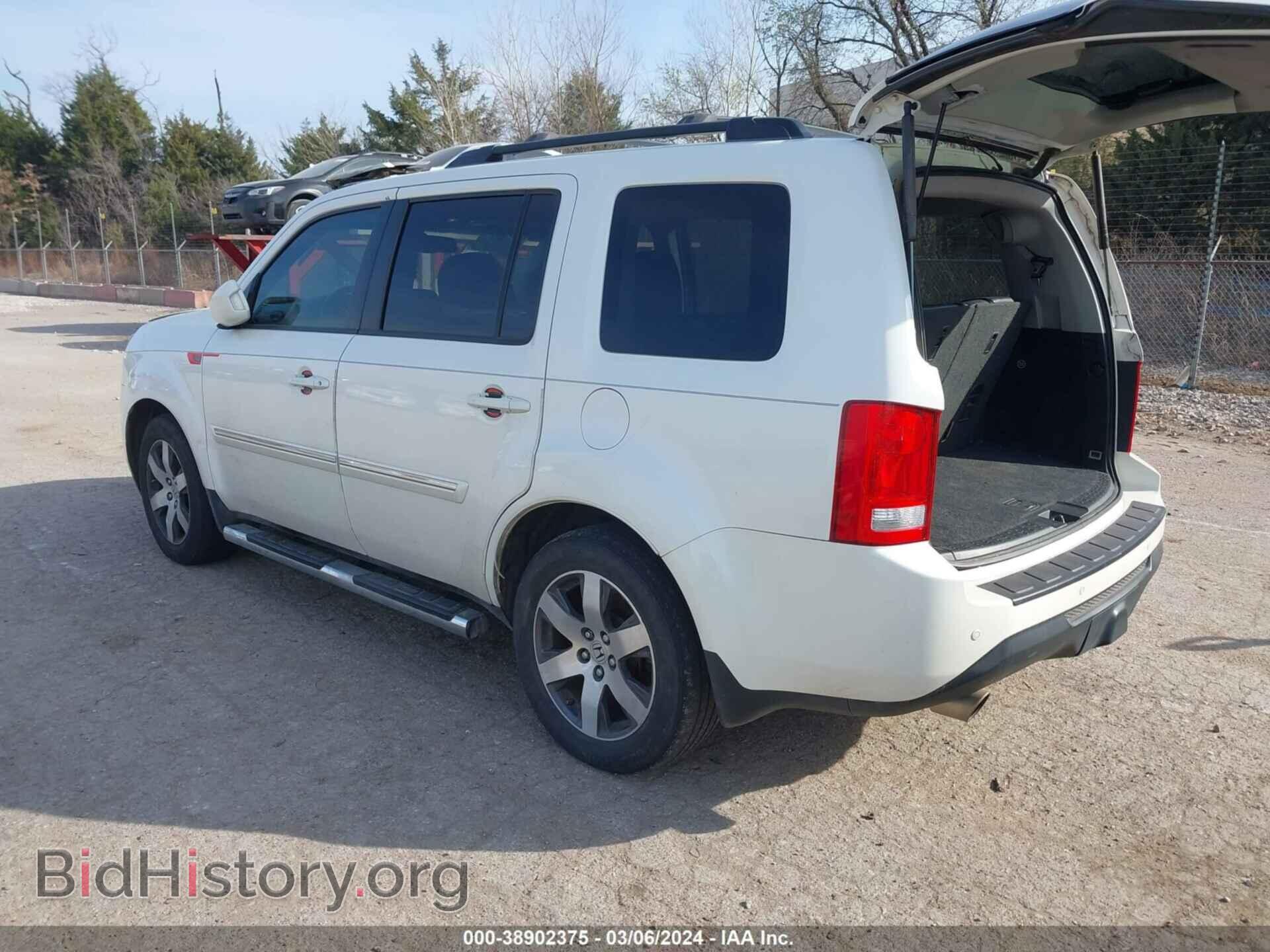 2012 HONDA PILOT - VIN: 5FNYF3H92CB027261 - Фото 3