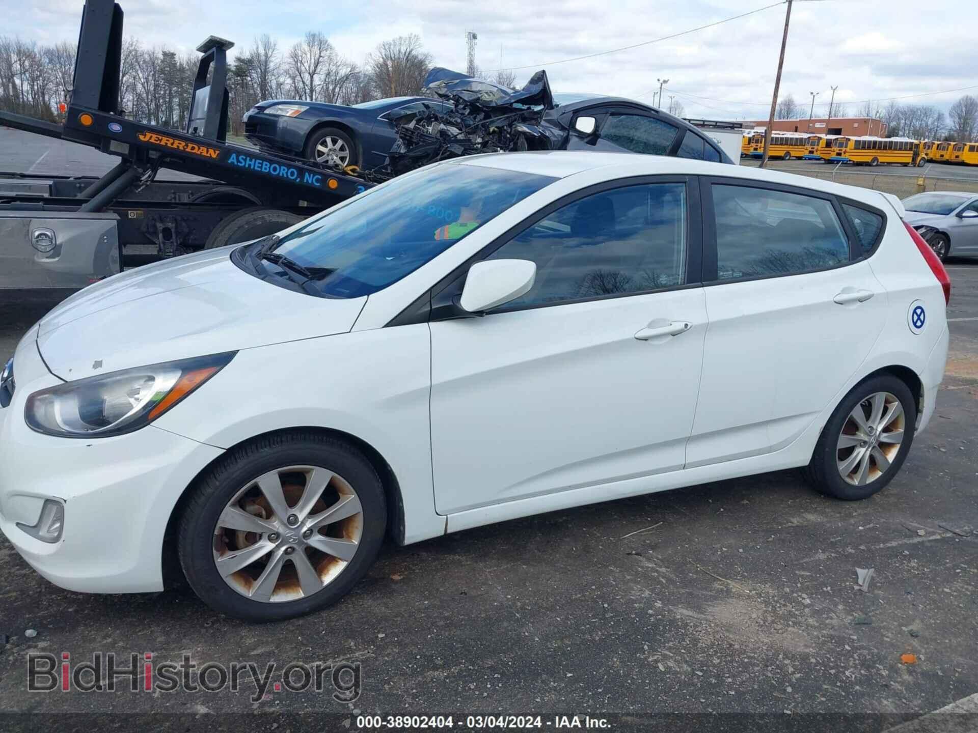 2012 HYUNDAI ACCENT - VIN: KMHCU5AE2CU010305 - Фото 6
