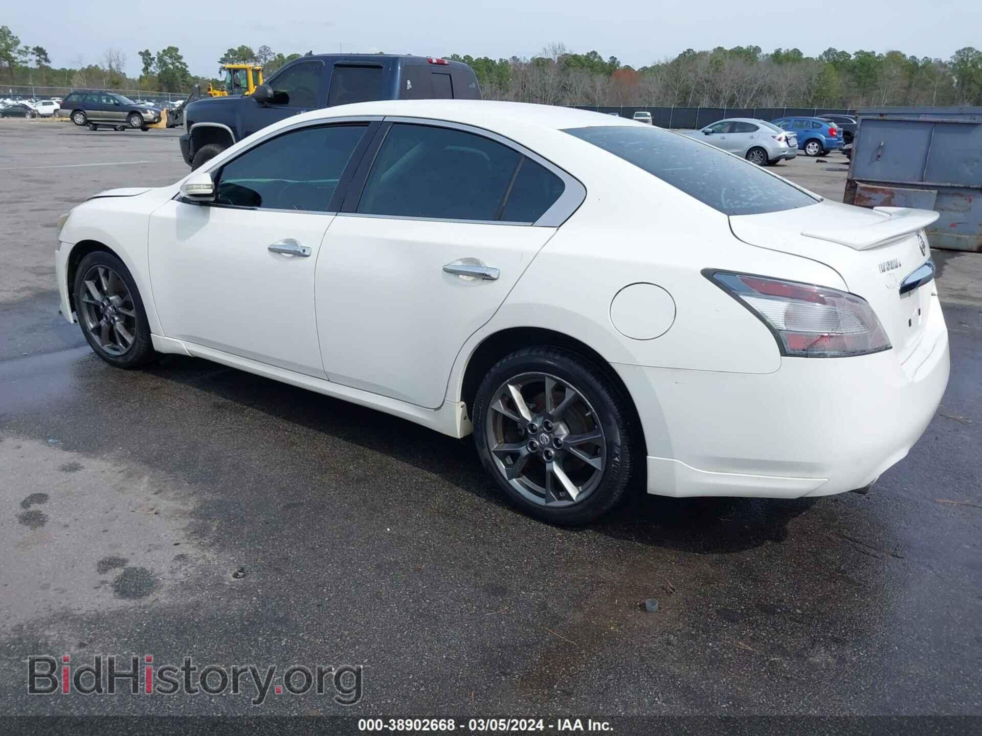 2012 NISSAN MAXIMA - VIN: 1N4AA5AP9CC868565 - Фото 3