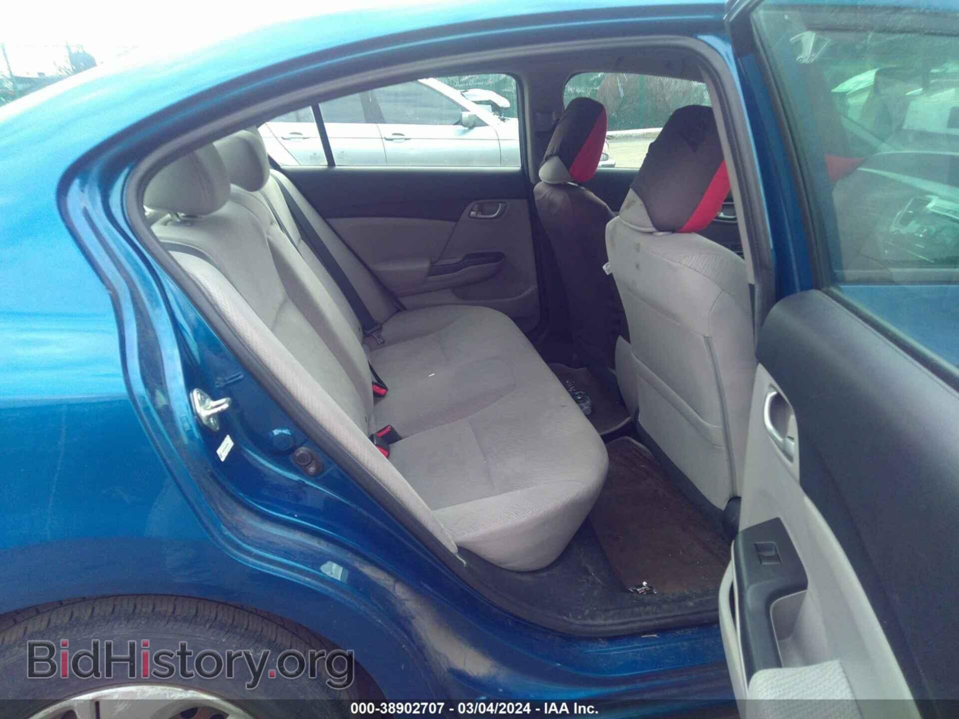 2013 HONDA CIVIC - VIN: 19XFB2F5XDE257540 - Photo 8
