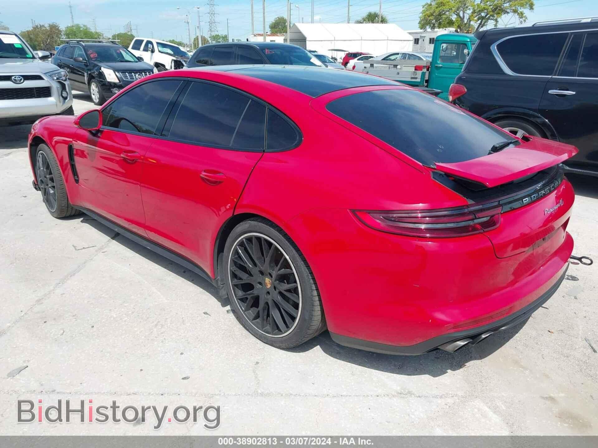 2018 PORSCHE PANAMERA - VIN: WP0AB2A76JL135568 - Фото 3