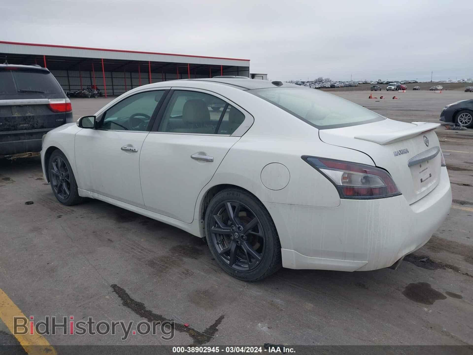 2013 NISSAN MAXIMA - VIN: 1N4AA5APXDC808540 - Фото 3