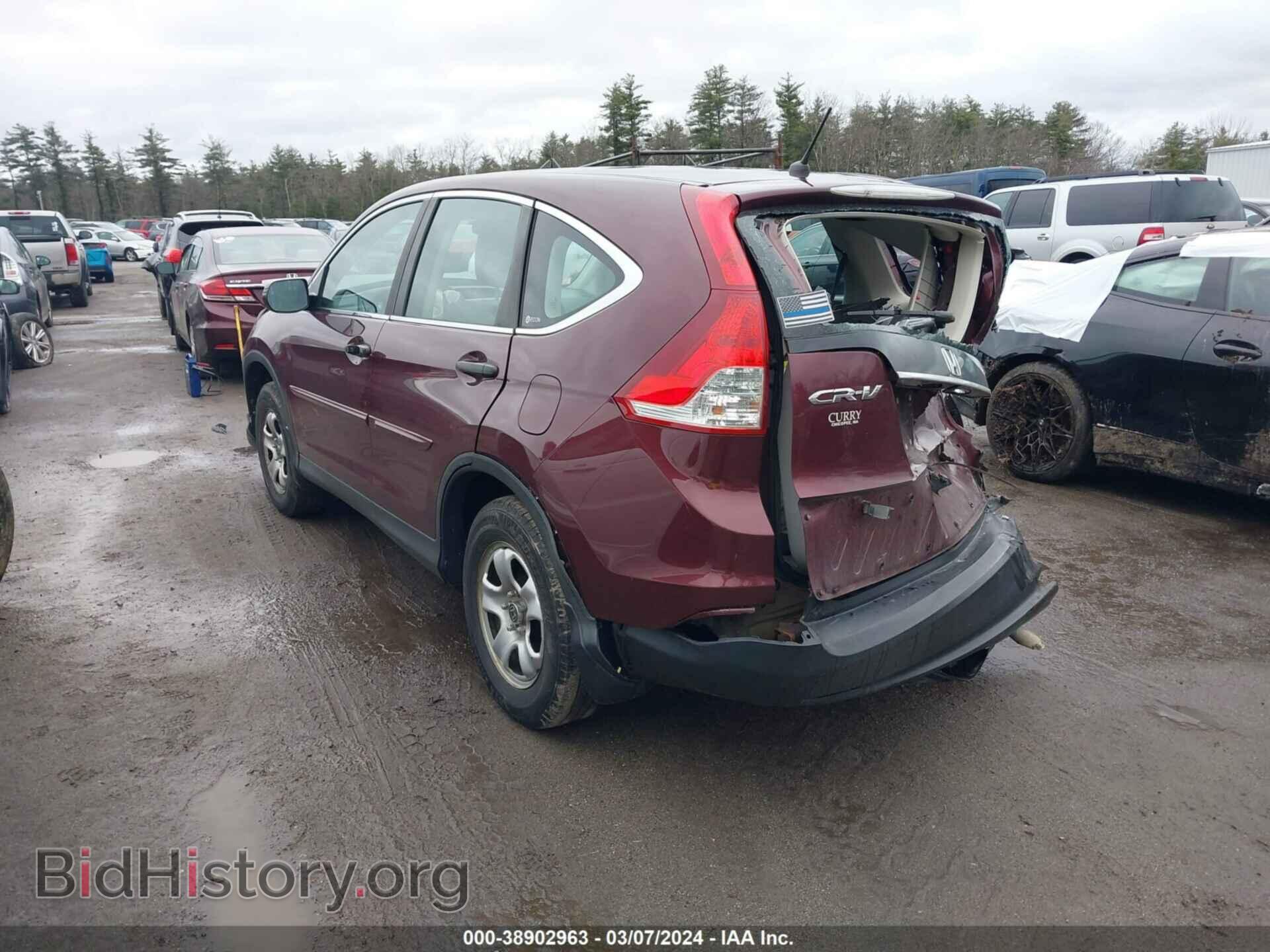 2012 HONDA CR-V - VIN: 5J6RM4H32CL063082 - Фото 3