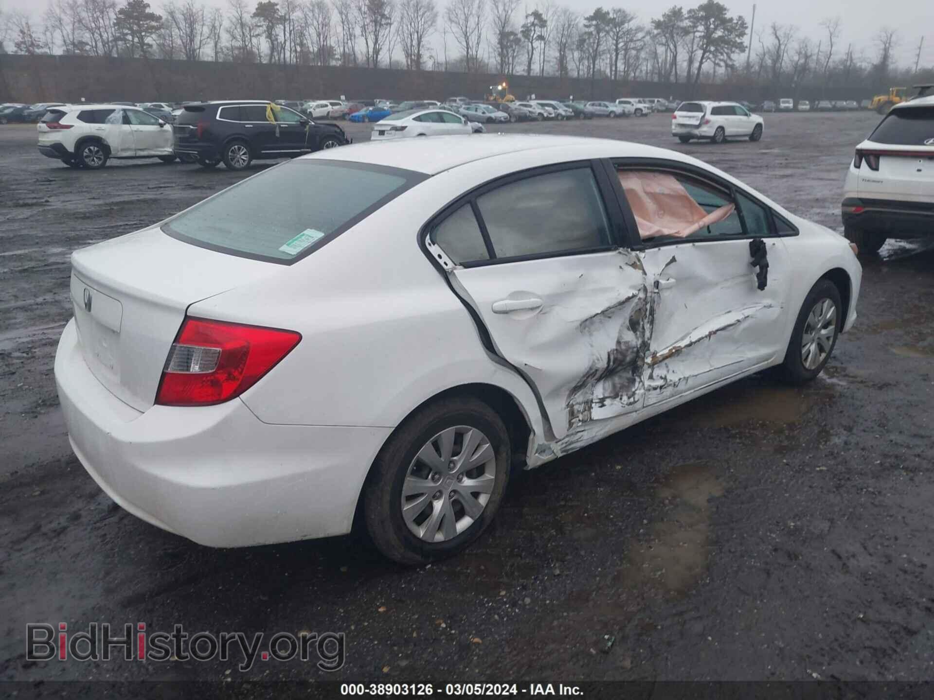 2012 HONDA CIVIC - VIN: 2HGFB2F59CH565156 - Photo 4