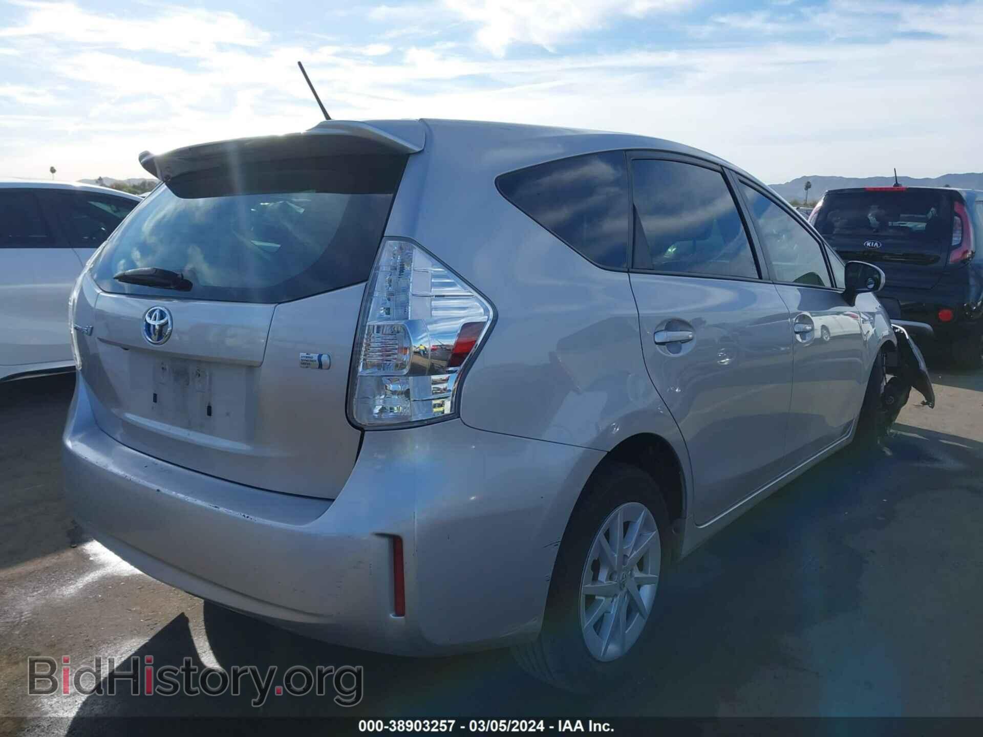 2014 TOYOTA PRIUS V - VIN: JTDZN3EU4EJ010229 - Фото 4