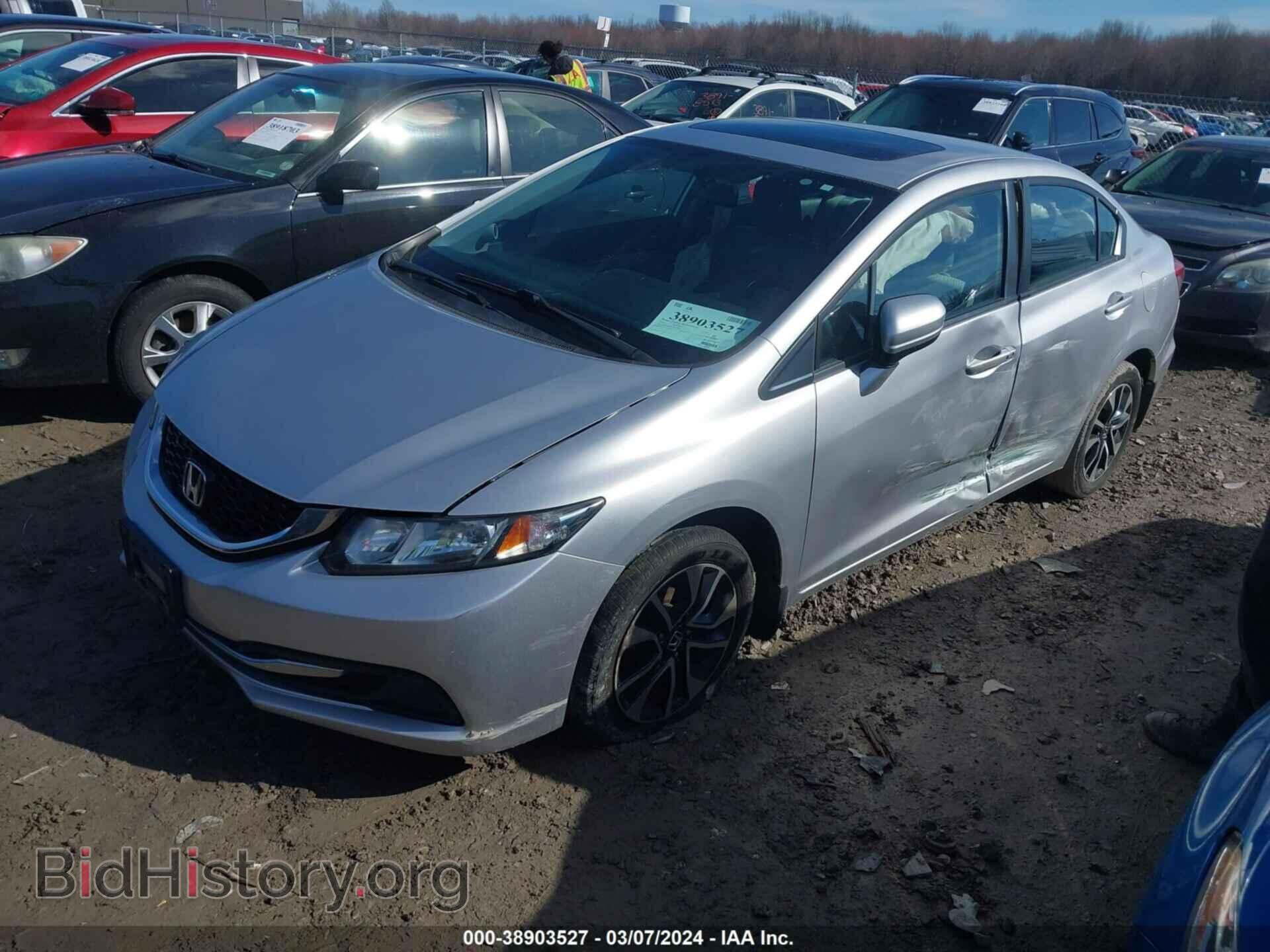 2015 HONDA CIVIC - VIN: 19XFB2F81FE218476 - Фото 2
