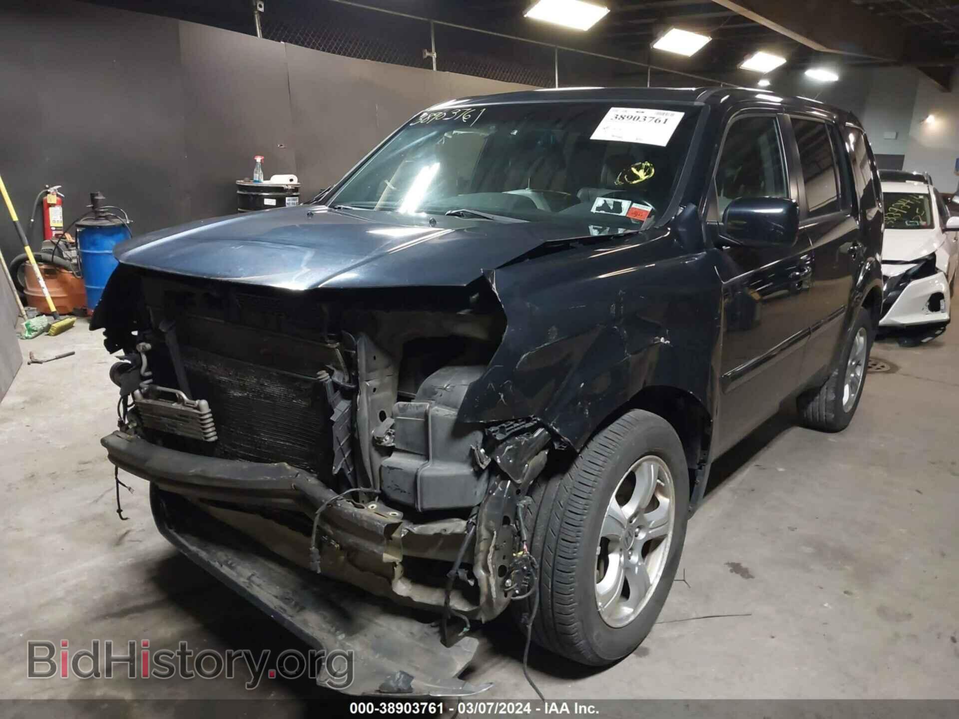 2012 HONDA PILOT - VIN: 5FNYF4H55CB059611 - Фото 2