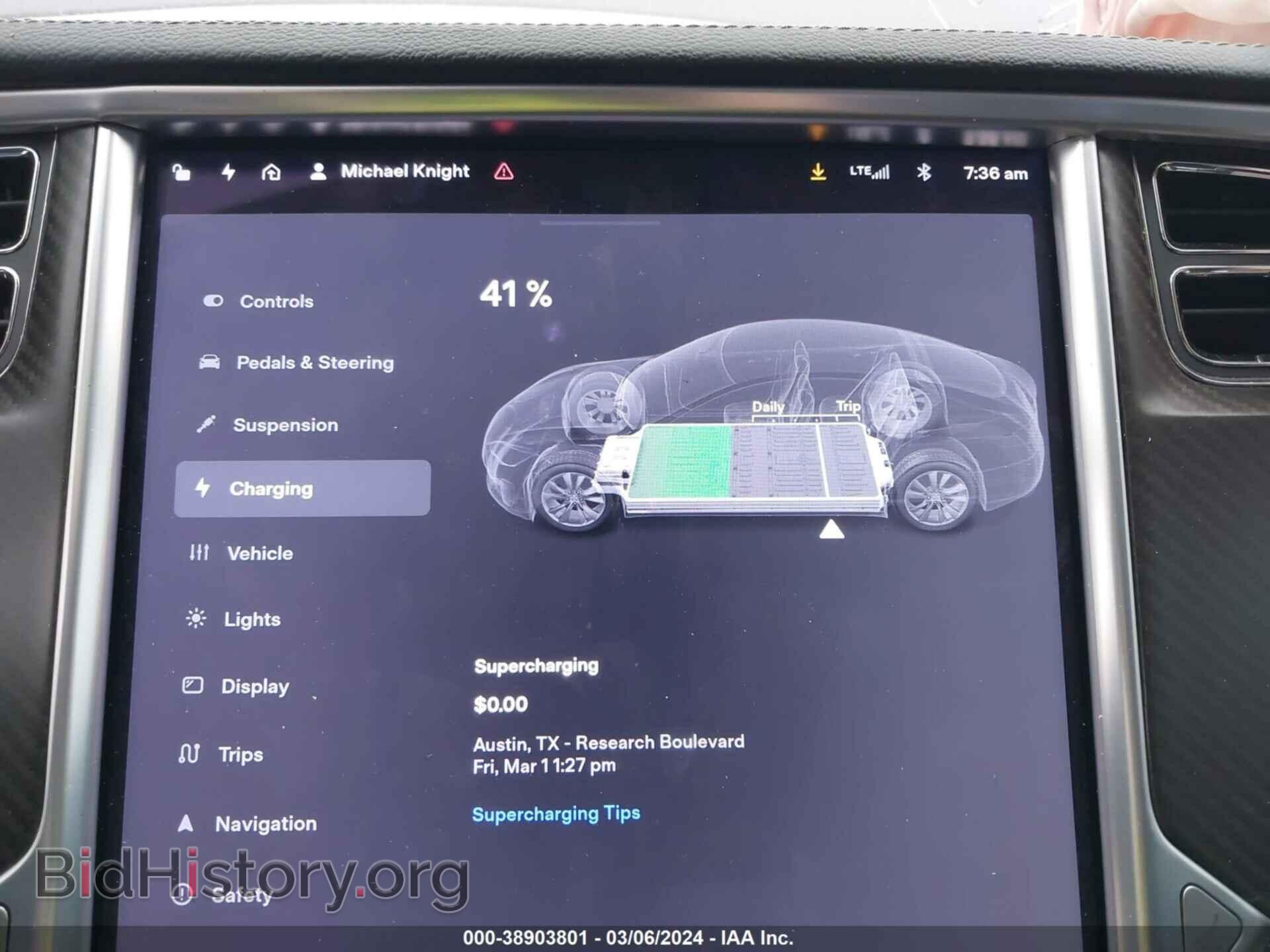 2012 TESLA MODEL S - VIN: 5YJSA1DP9CFS00268 - Фото 18