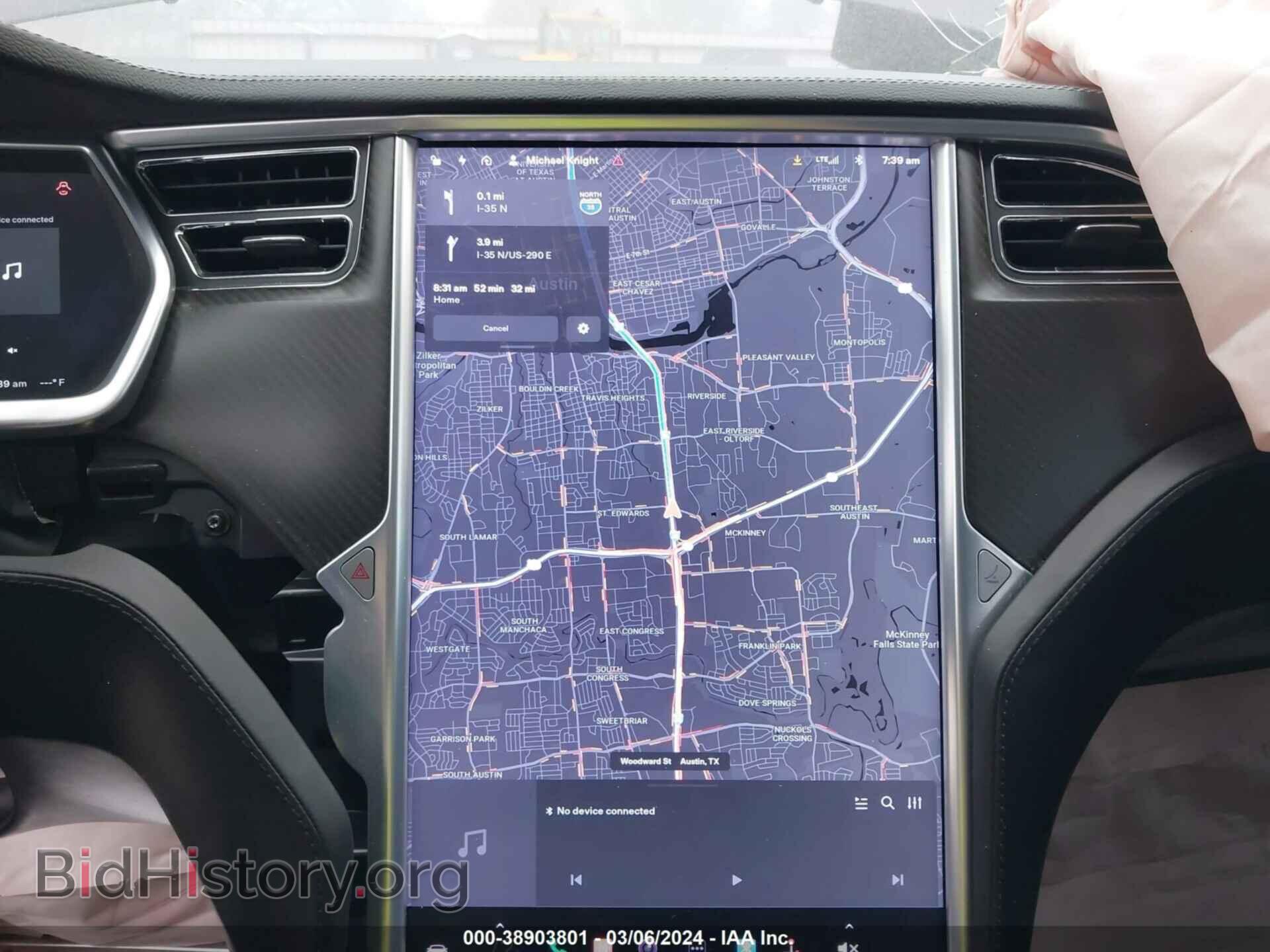 2012 TESLA MODEL S - VIN: 5YJSA1DP9CFS00268 - Фото 19