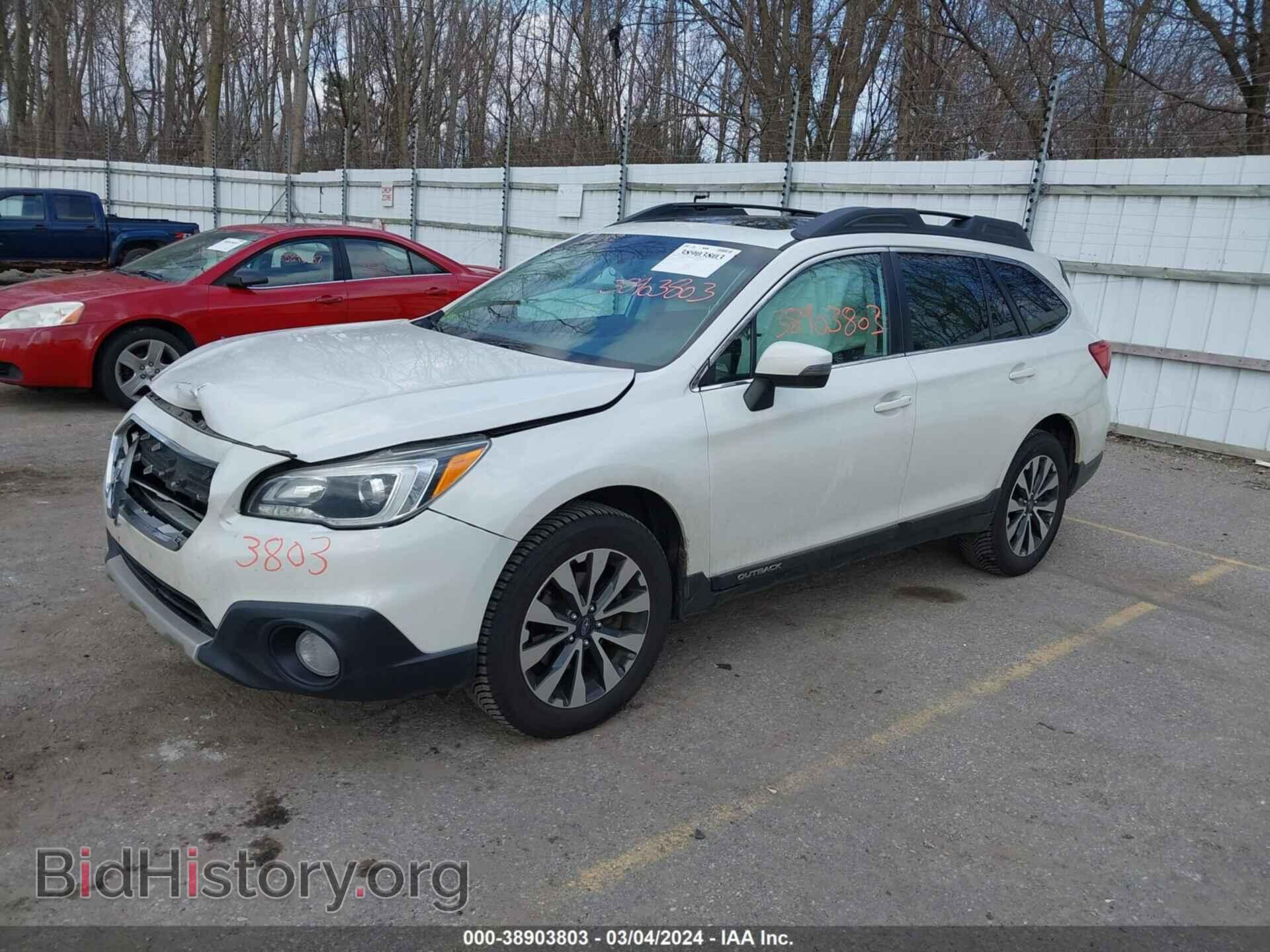 2015 SUBARU OUTBACK - VIN: 4S4BSBLC3F3224449 - Фото 2