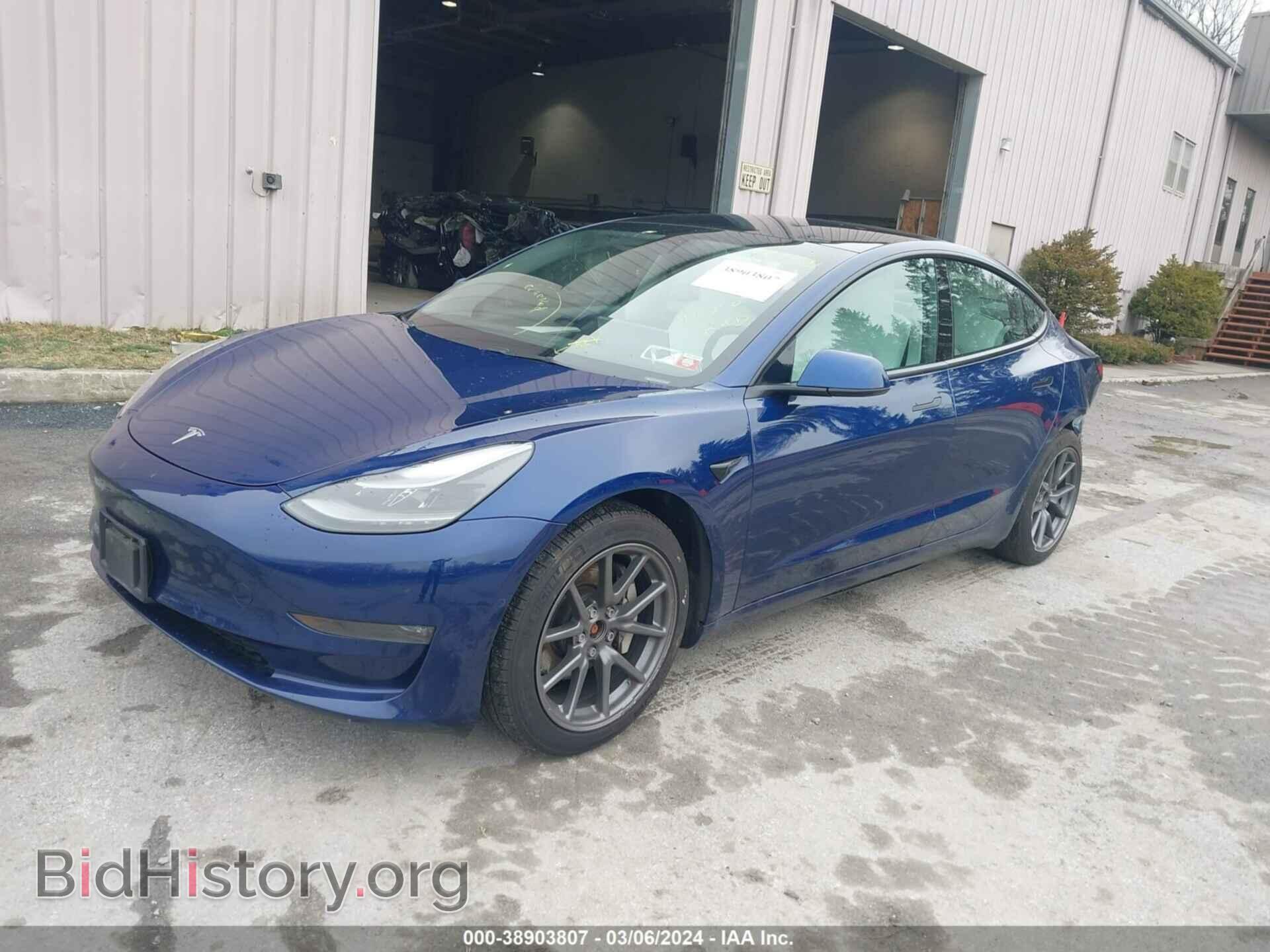 2022 TESLA MODEL 3 - VIN: 5YJ3E1EBXNF110822 - Фото 2